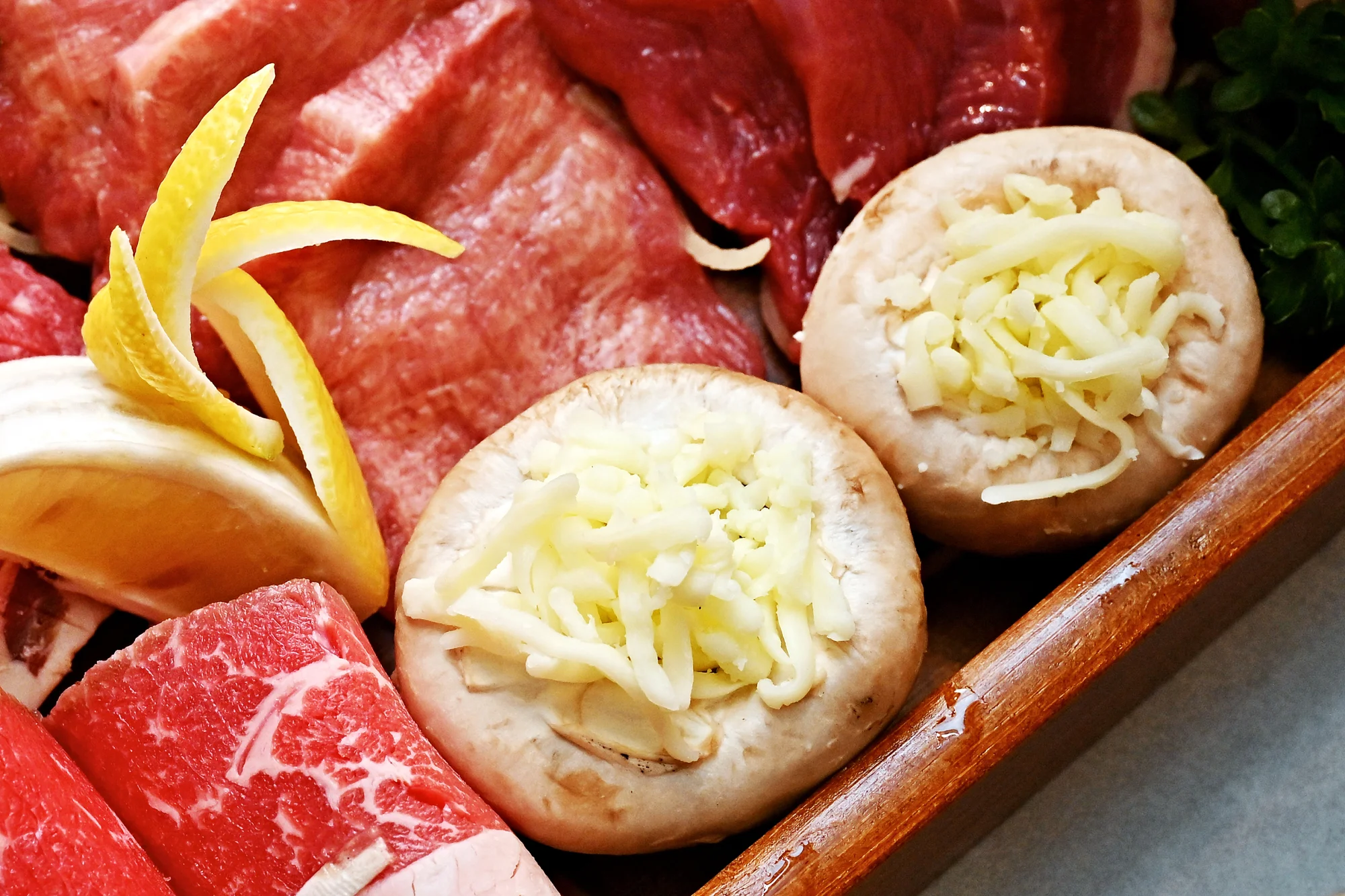 Korejské BBQ: degustační grilování hovězího Wagyu, bůčku, krevet i jehněčího pro 2-4 os.