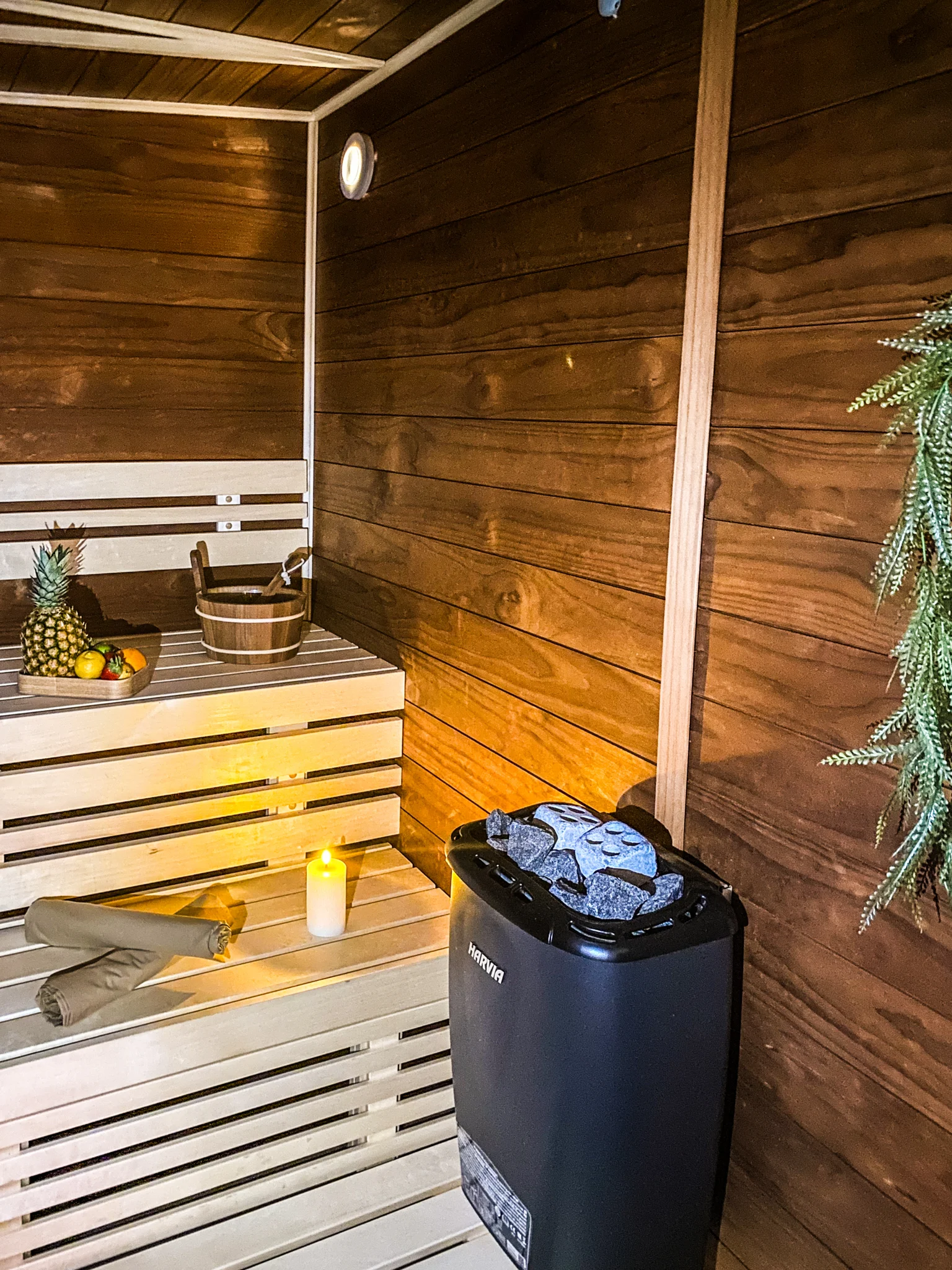 60 min. privátního wellness pro dva: vířivka, sauna a relax zóna
