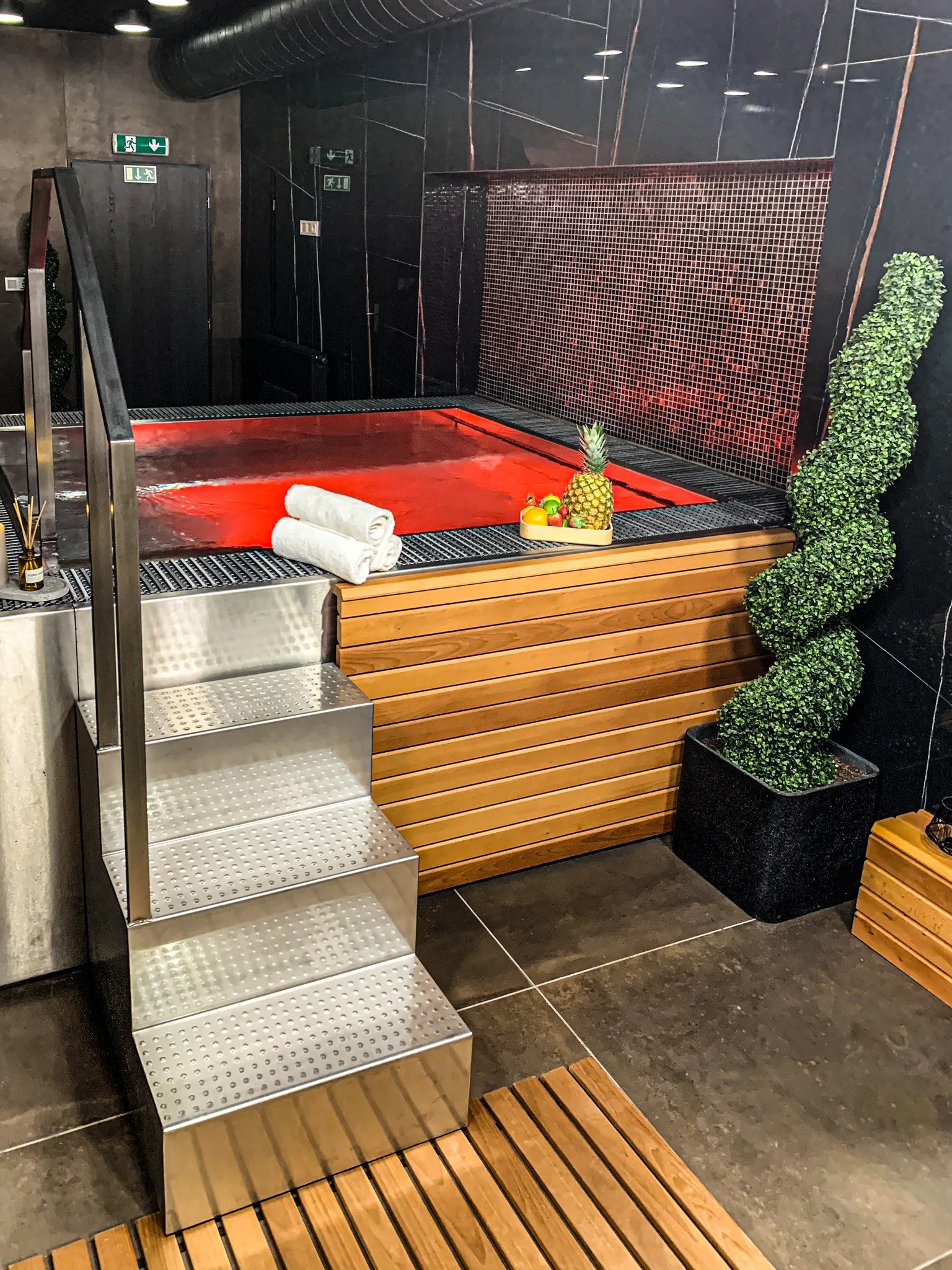 60 min. privátního wellness pro dva: vířivka, sauna a relax zóna