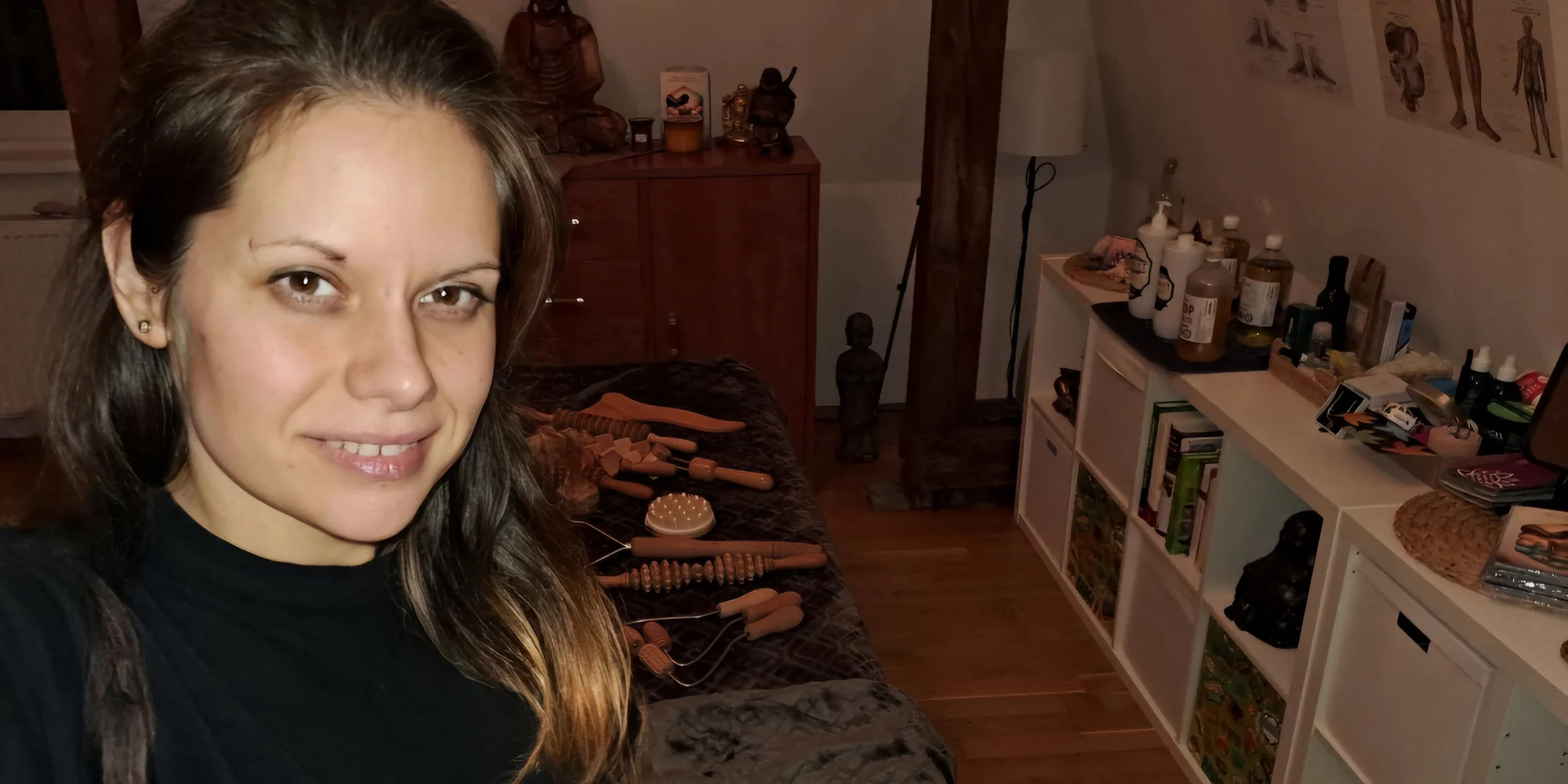 Masáže dle výběru: relaxační, fasciální i lymfatická, maderoterapie a zábal