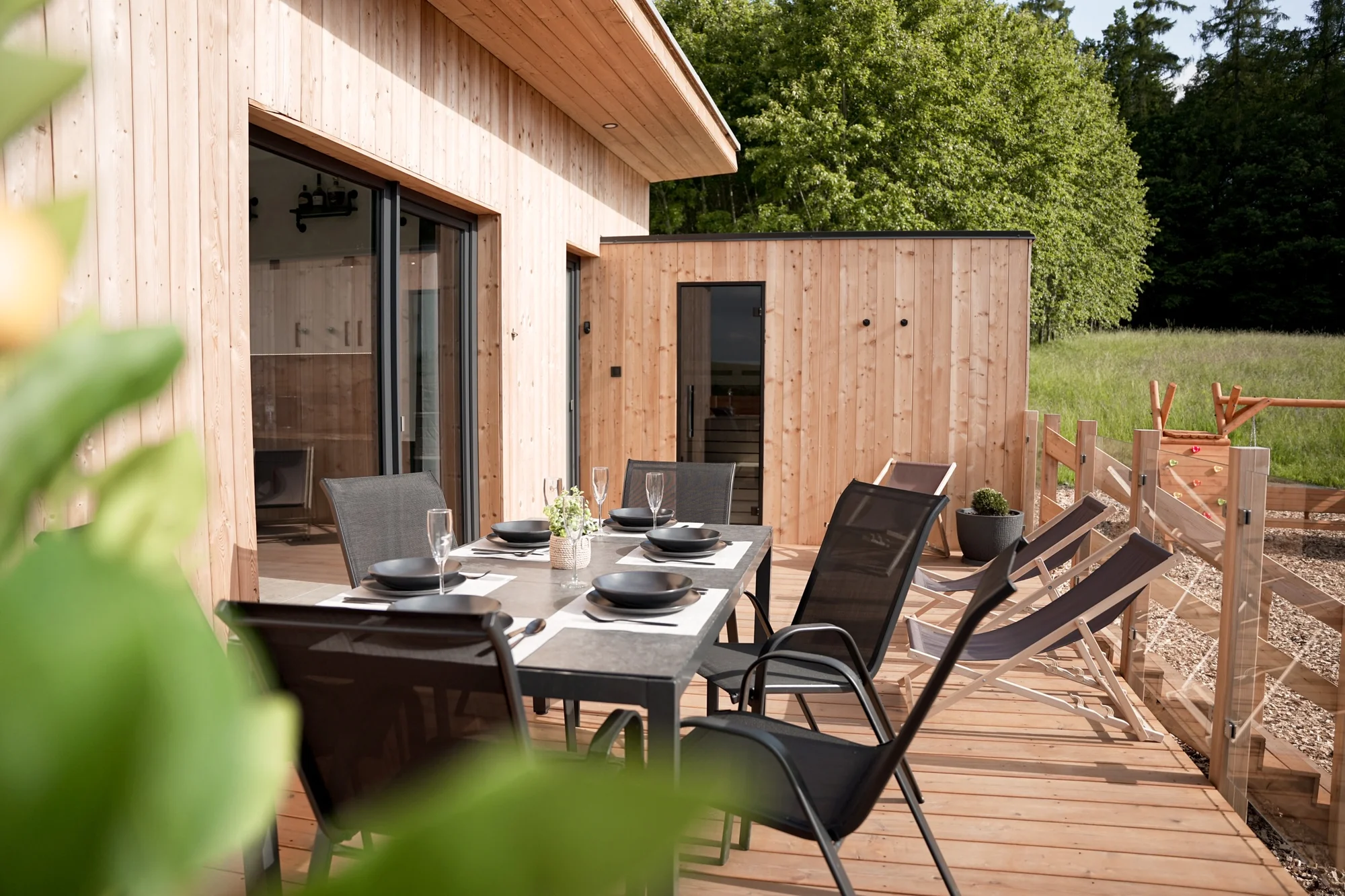Moderní chata v jižních Čechách: vlastní sauna, vířivý sud i kapacita až 6 osob
