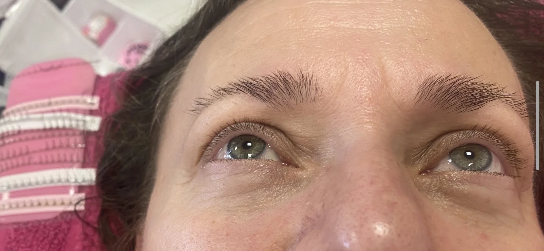 Laminace obočí, lash lifting nebo prodloužení řas metodou řasa na řasu i 3D či 5D