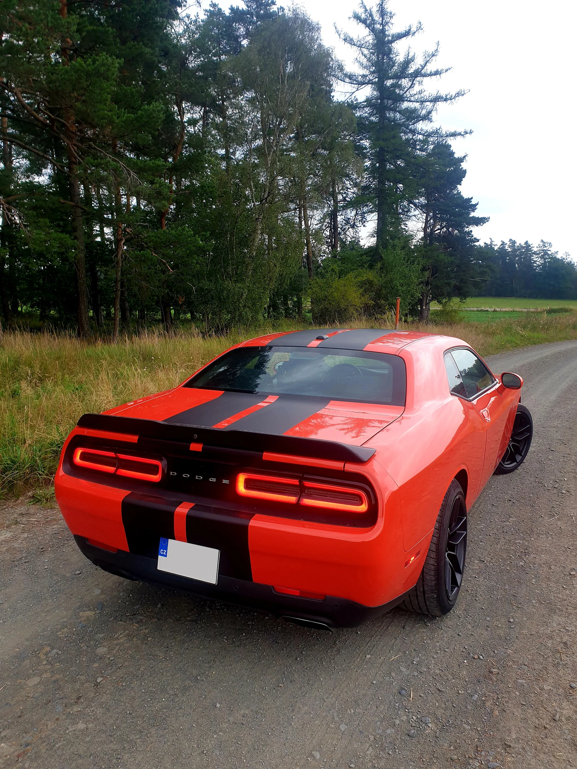 Dodge Challenger V8 HEMI: 15 min. spolujízdy nebo až 12 hod. řízení