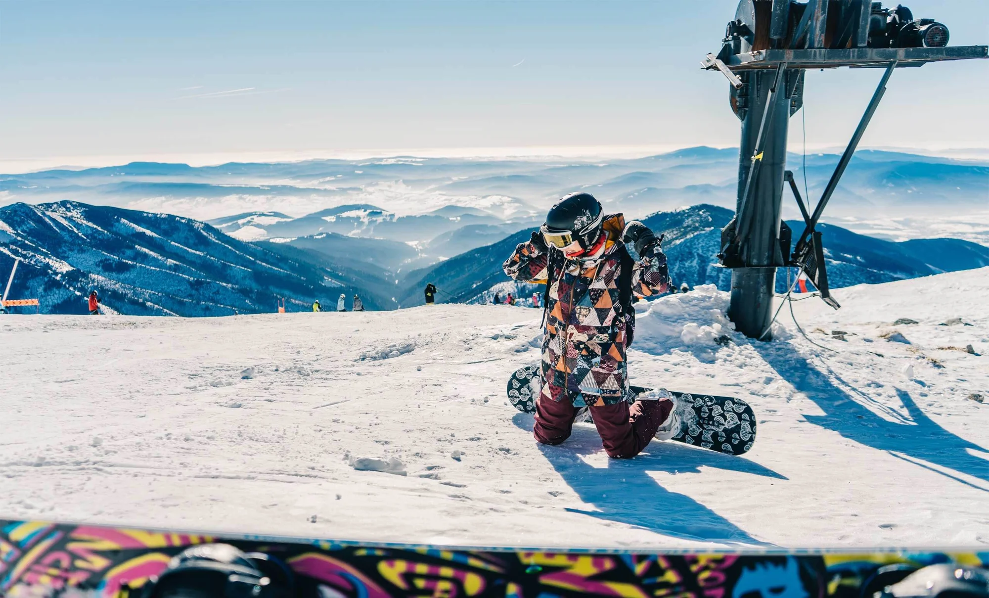 Moderní apartmány ve stylu horské chaty na břehu Dunajce přímo pod Třemi Korunami s výhledem, krbem i terasou