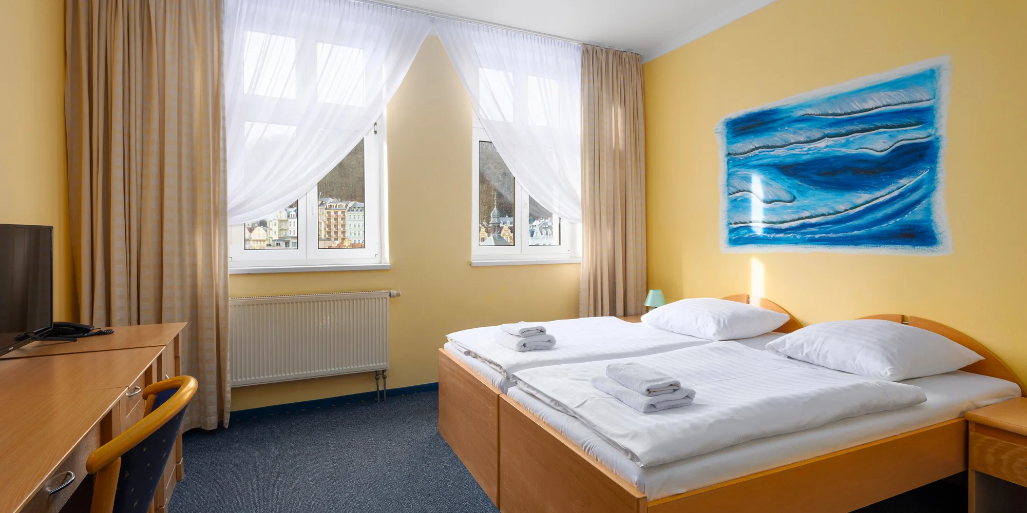 4* pobyt v centru Karlových Varů: ubytování se snídaní, wellness i projížďkou v kočáře
