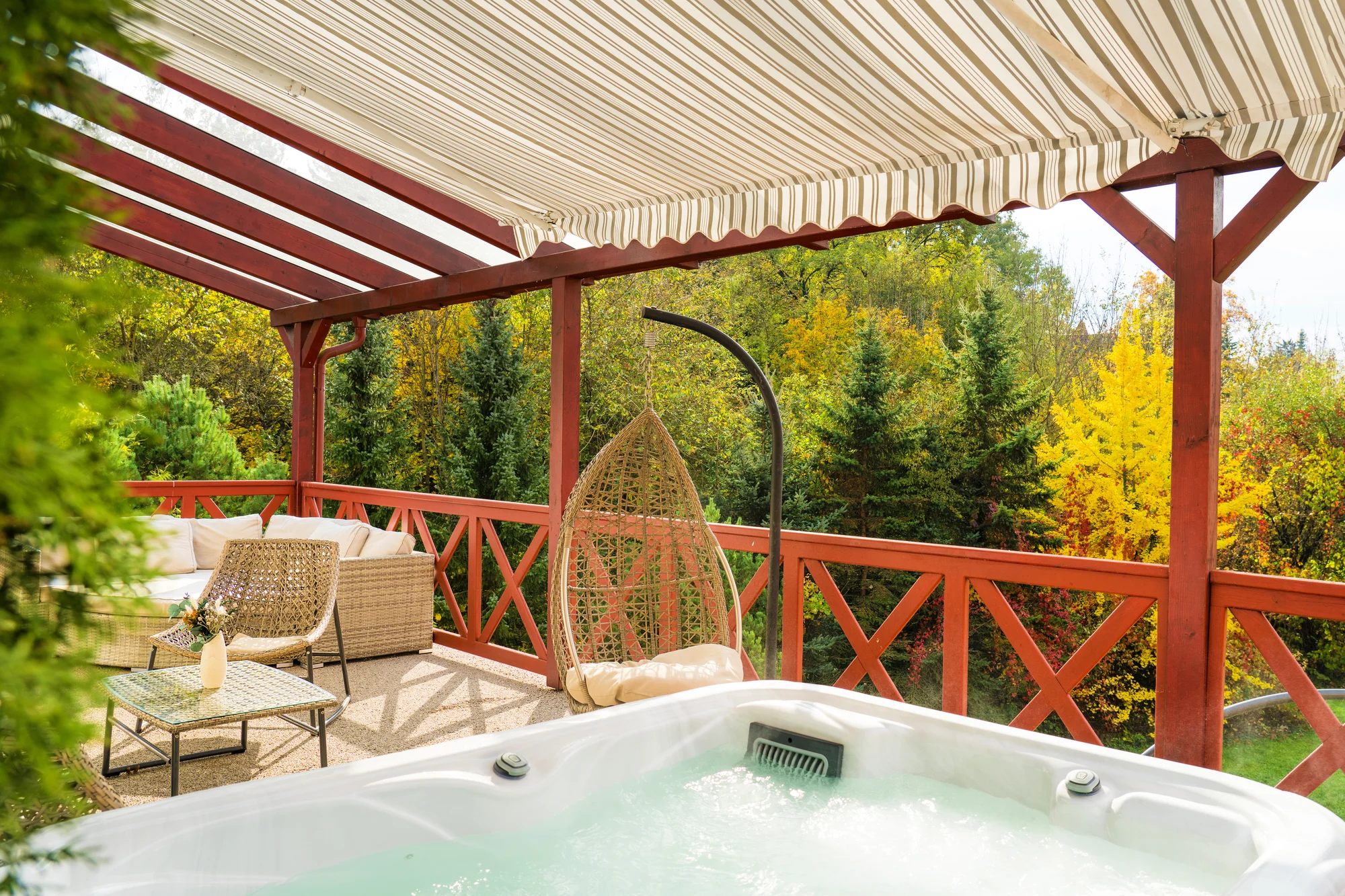 Krásné apartmány v Luhačovicích se snídaní a možností soukromé vířivky