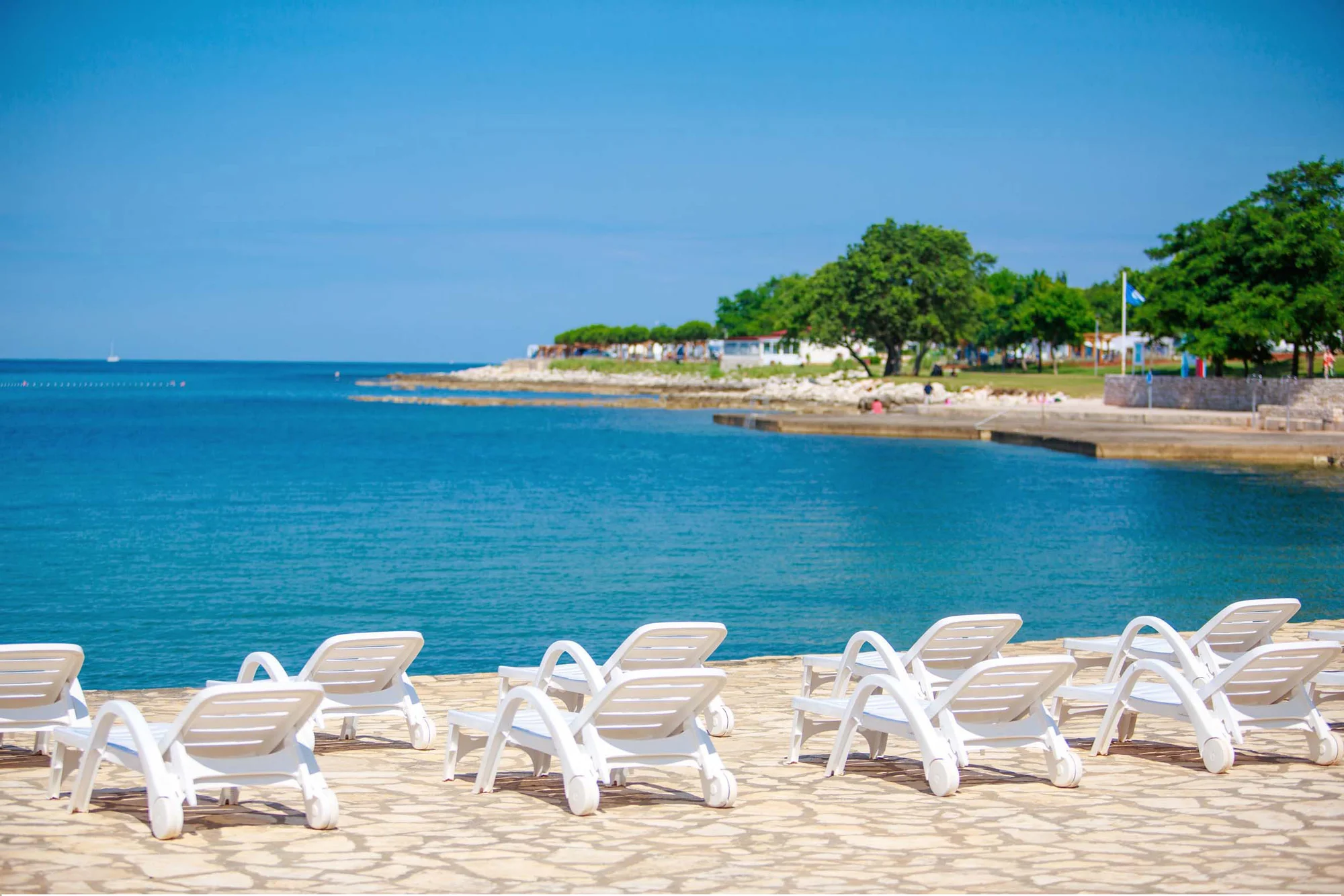 Dovolená v mobilním domku na Istrii: aquapark s několika bazény i miniklub