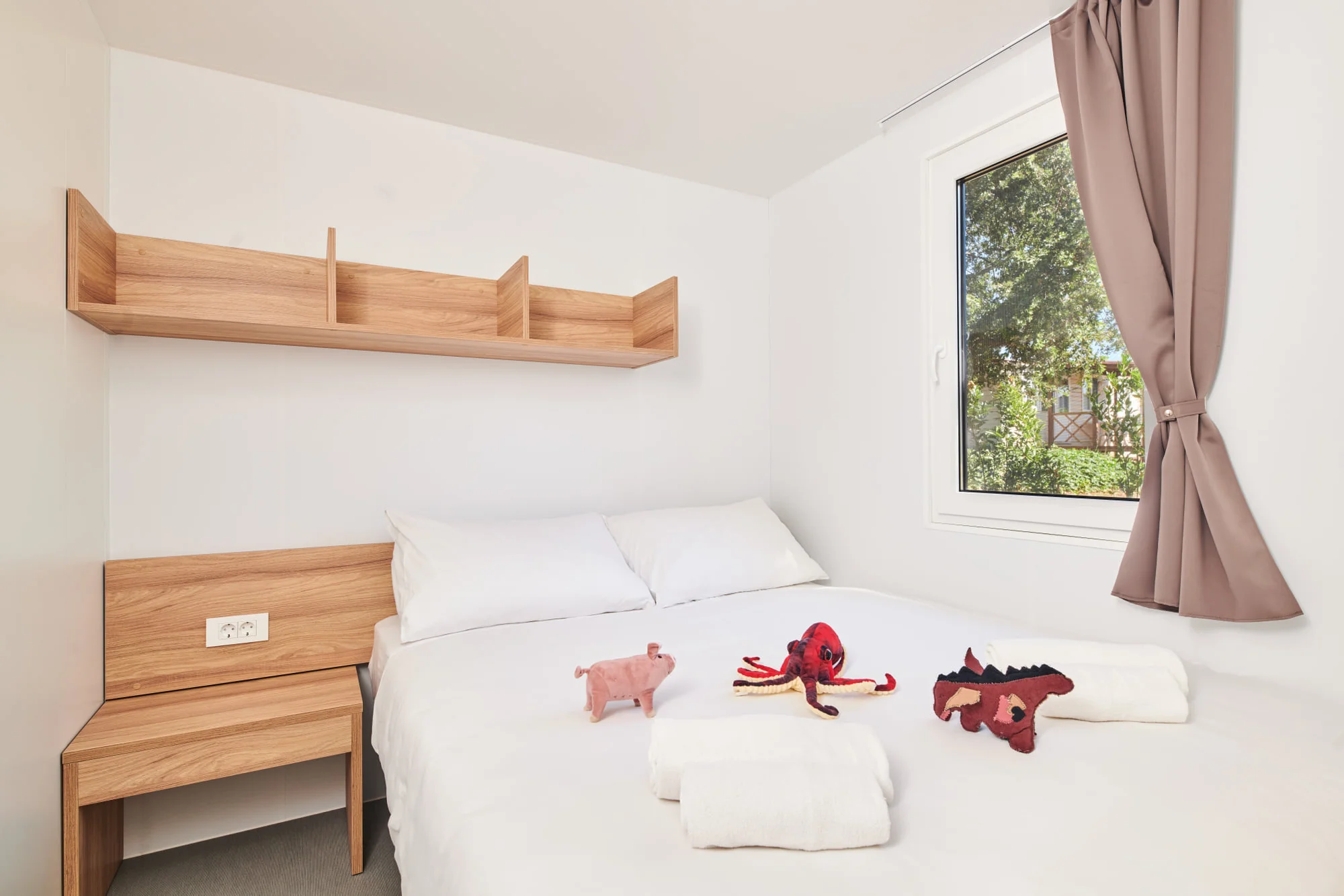 Dovolená v mobilním domku na Istrii: aquapark s několika bazény i miniklub