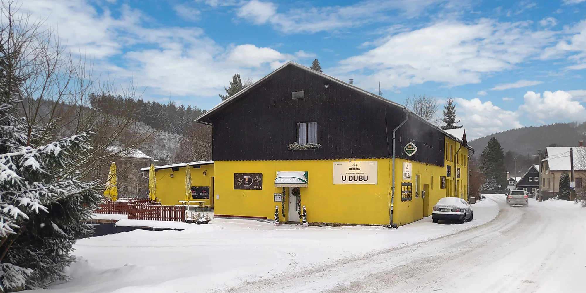 Zimní dovolená v penzionu pod Tanvaldským Špičákem se snídaní