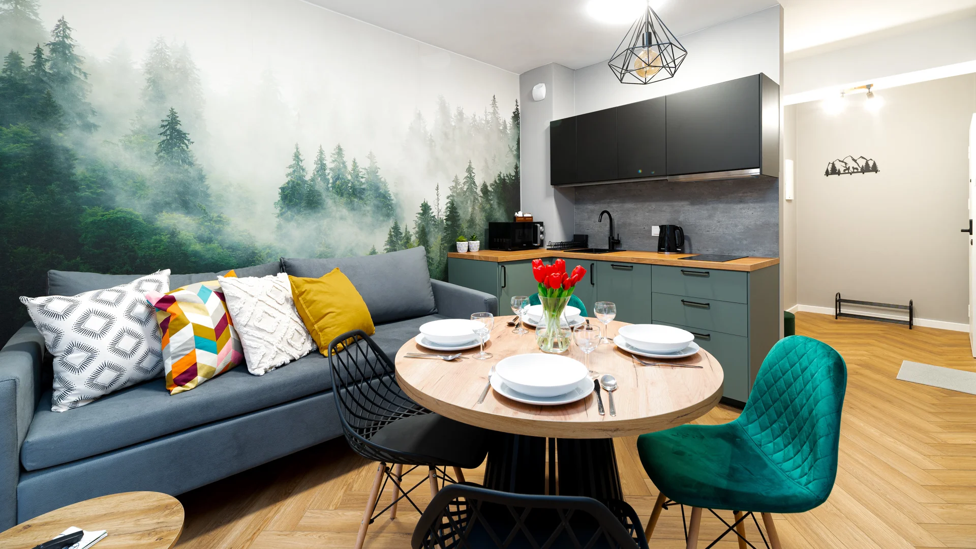 Relax i aktivní dovolená v polských Krkonoších: moderní apartmány, neomezená sauna