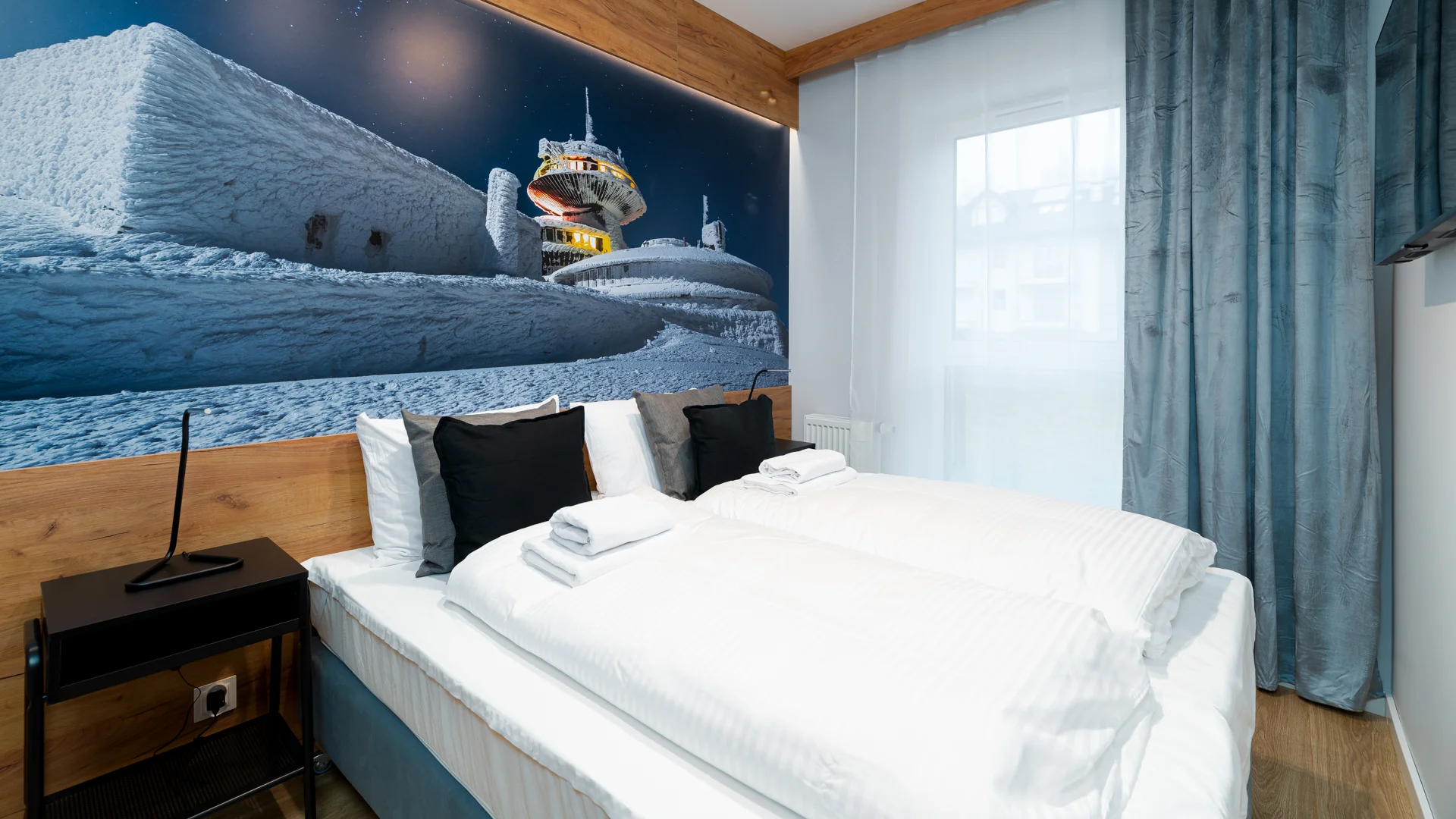 Relax i aktivní dovolená v polských Krkonoších: moderní apartmány, neomezená sauna