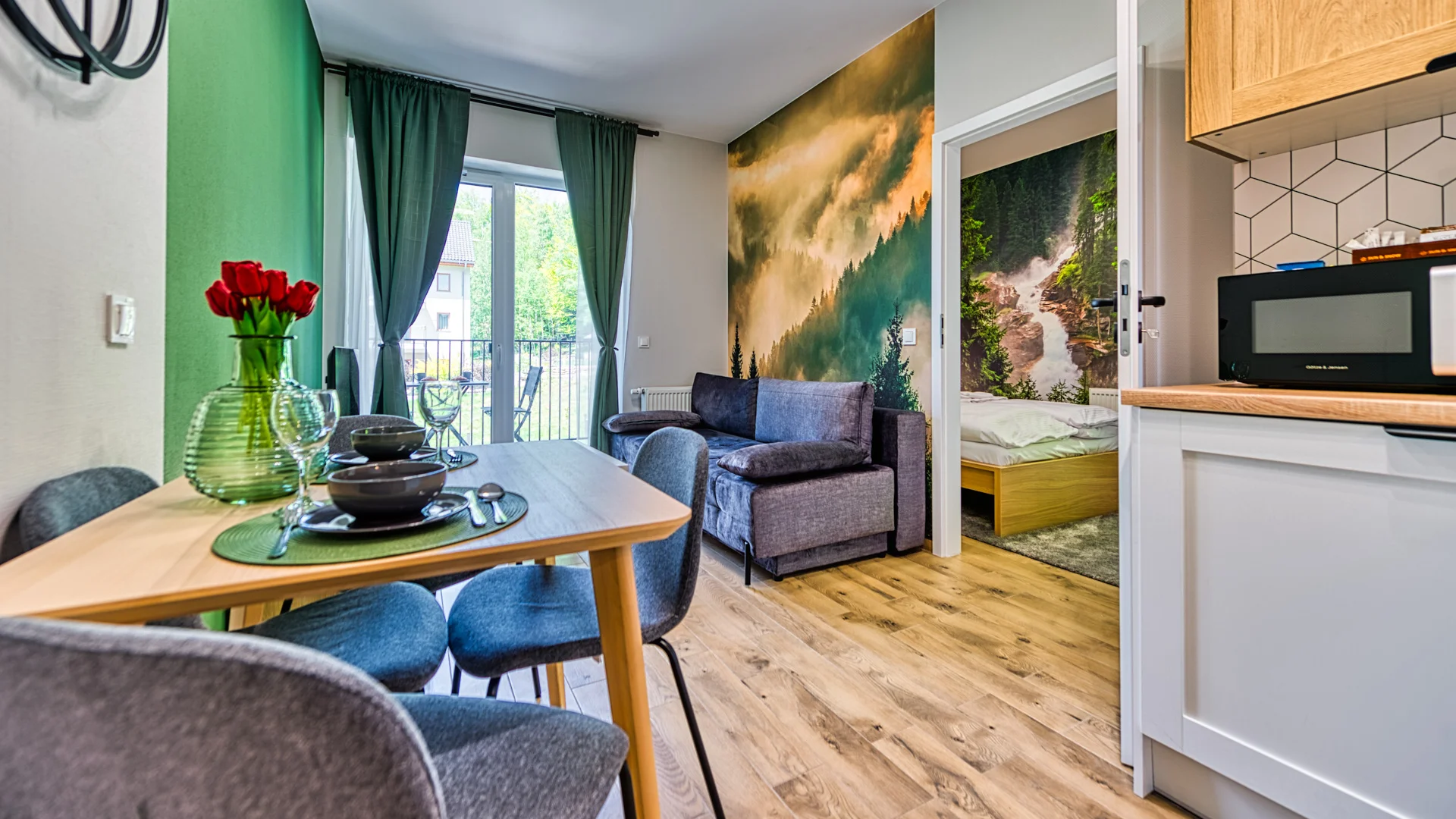 Relax i aktivní dovolená v polských Krkonoších: moderní apartmány, neomezená sauna