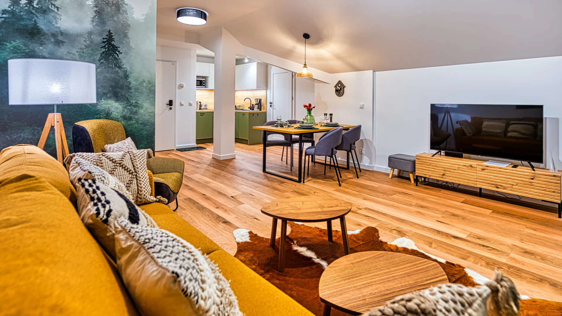 Relax i aktivní dovolená v polských Krkonoších: moderní apartmány, neomezená sauna