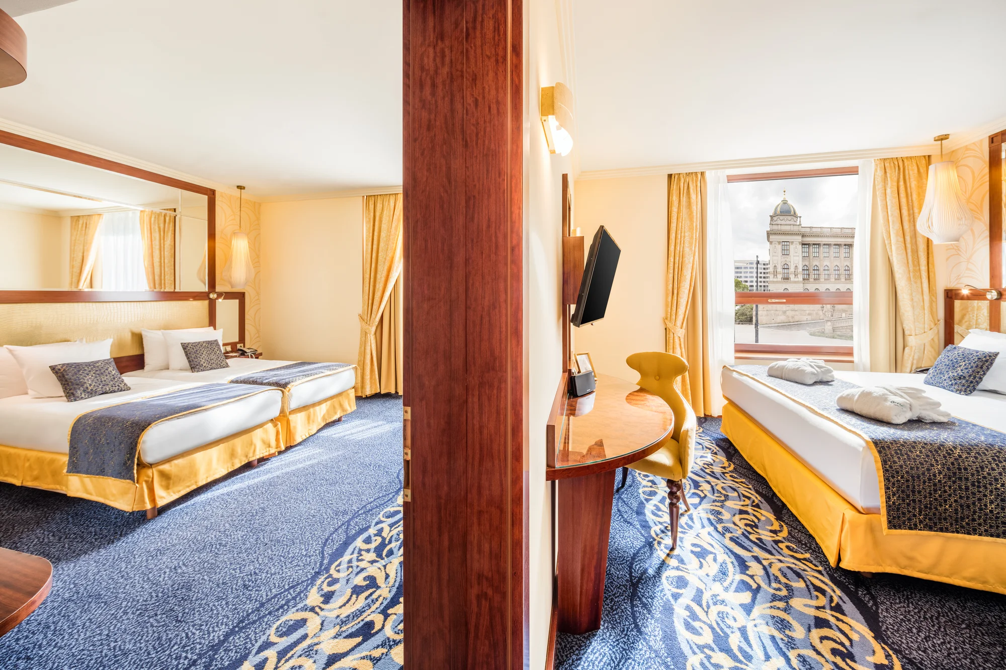 Čarokrásný pobyt se snídaní přímo na Václavském náměstí: 5* hotel ukrývající nebývalý luxus
