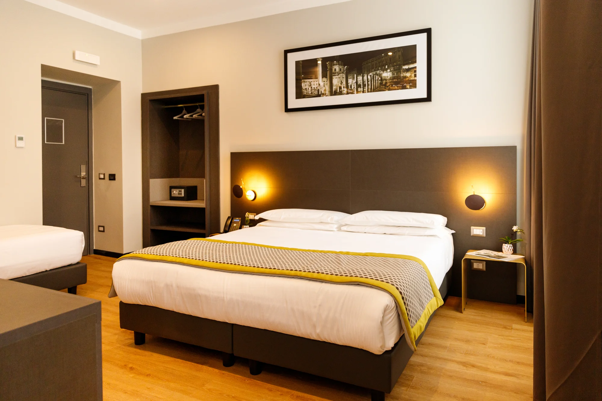 Hotel v centru Říma jen 1,7 km od Kolosea a 2,9 km od Fontány di Trevi: pobyt se snídaní