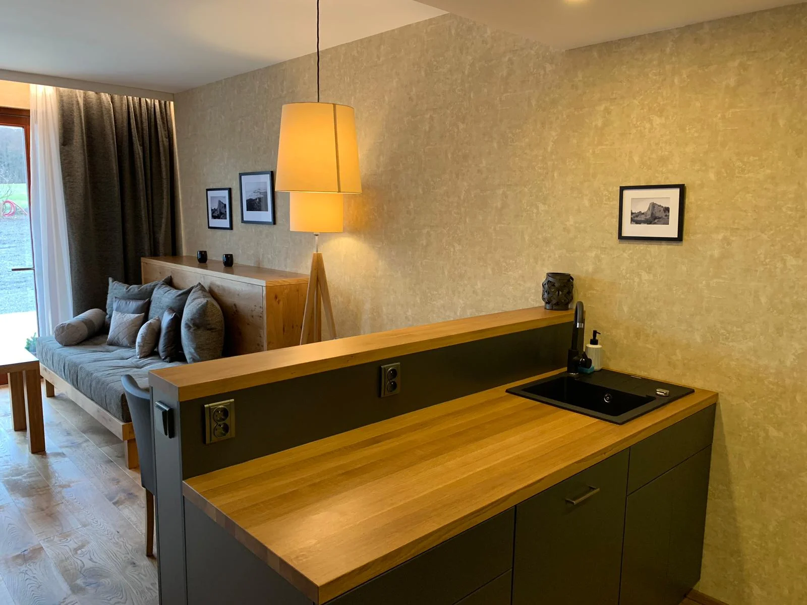 Krásný apartmán u České Lípy: snídaně i wellness a Lužické hory na dohled