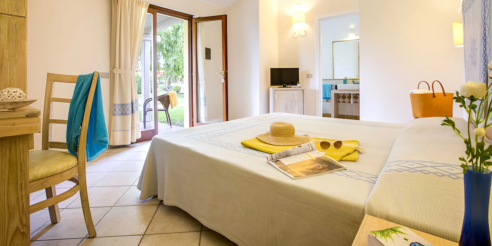 Rodinná dovolená na Sardinii: resort nedaleko písečné pláže, all inclusive light, animace