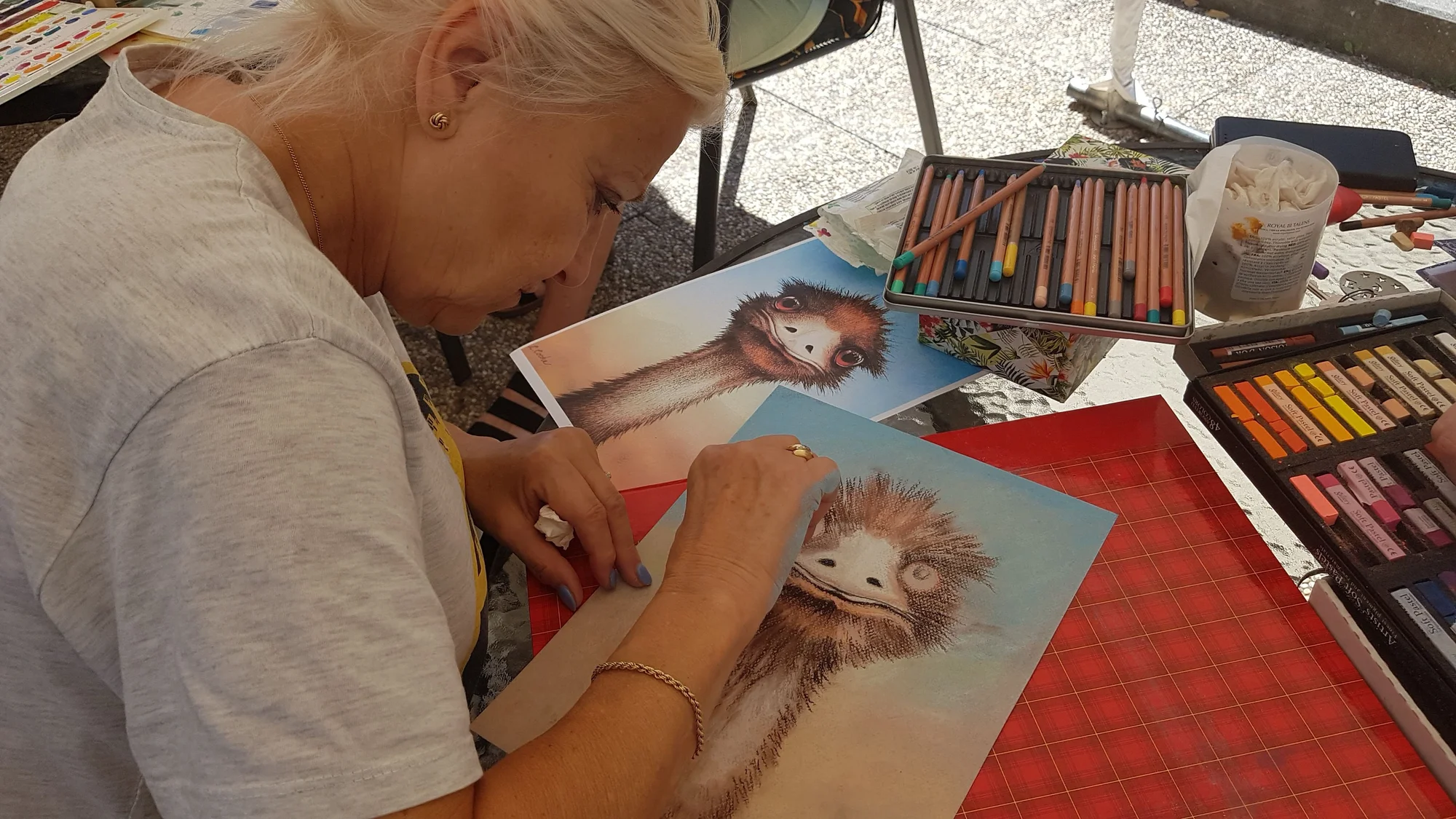 Víkendové kurzy malby, kresby a uměleckých technik: akvarel, akryl, pastely, pastelky či sketching