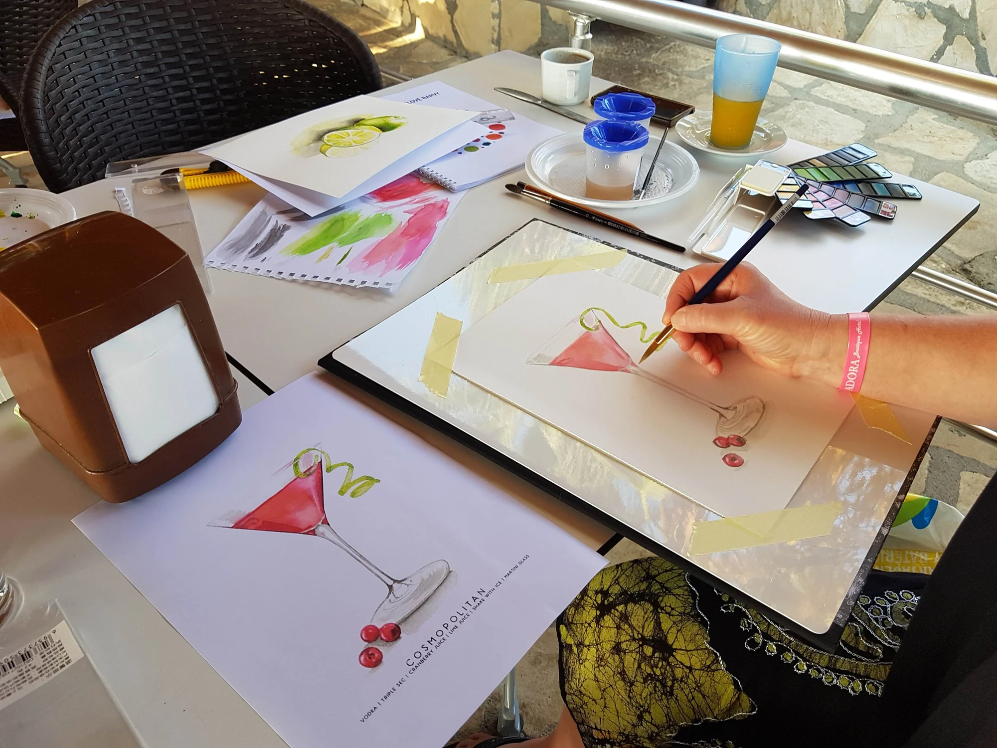 Víkendové kurzy malby, kresby a uměleckých technik: akvarel, akryl, pastely, pastelky či sketching