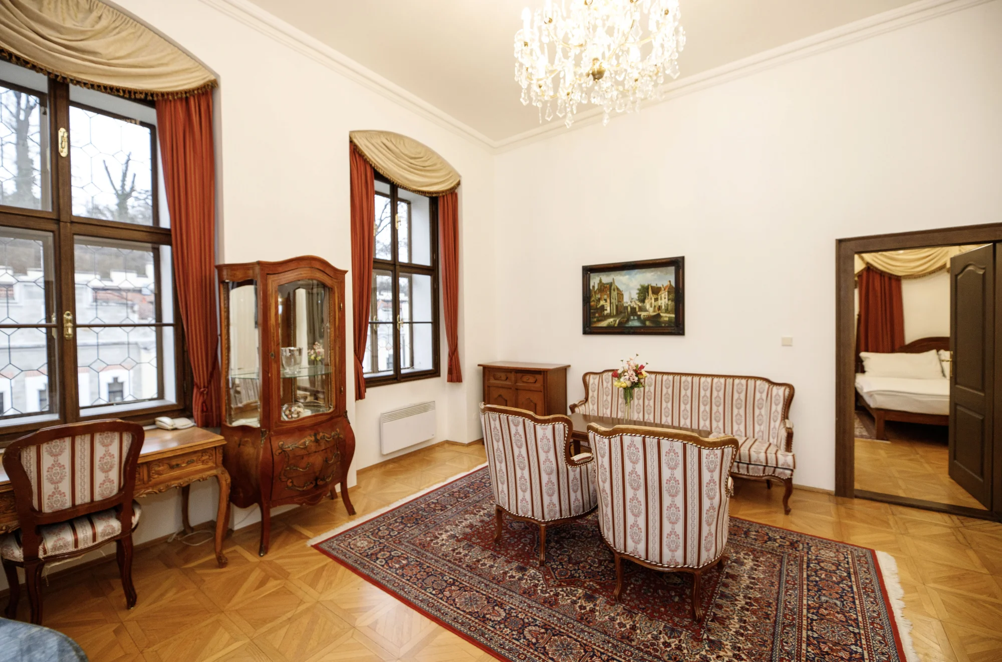 Romantika v Hluboké nad Vltavou: 4* zámecký hotel, luxusní wellness i jídlo