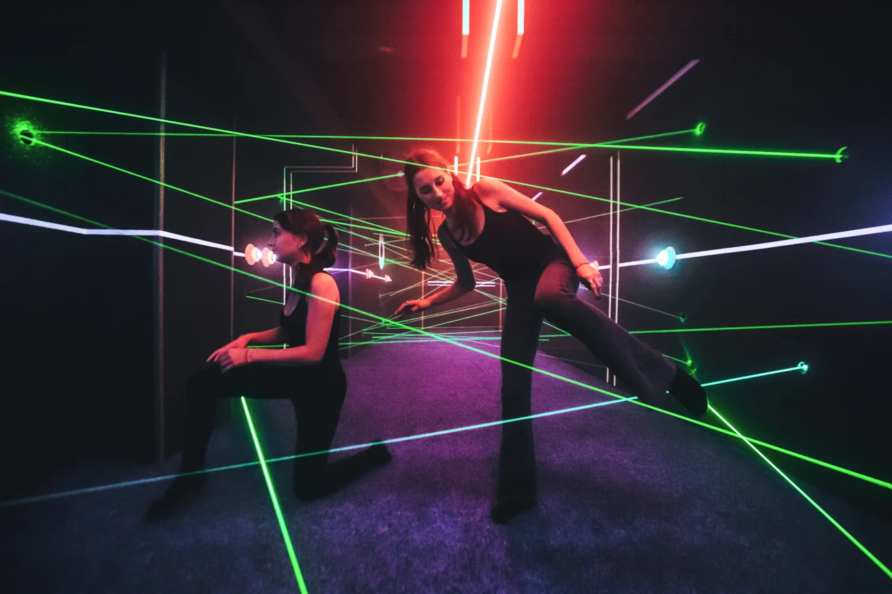 Nové laserové bludiště. Až 2 hry v prvním laserovém bludišti v ČR pro 1–4 hráče