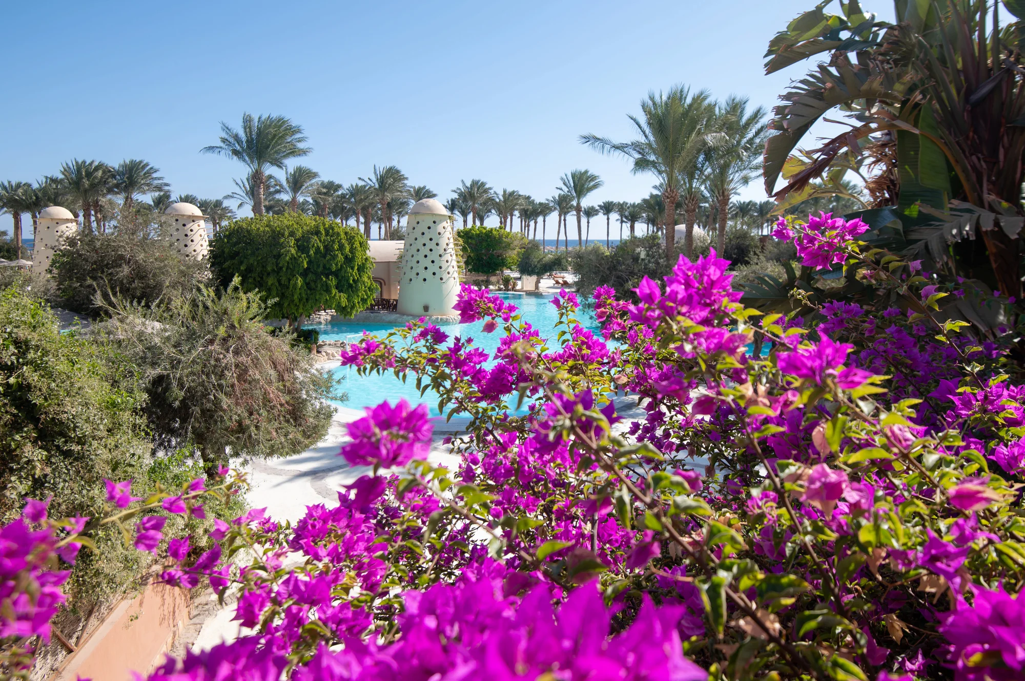 Egypt all inclusive: hotel The Grand Makadi****+ v letovisku Makadi Bay přímo u pláže