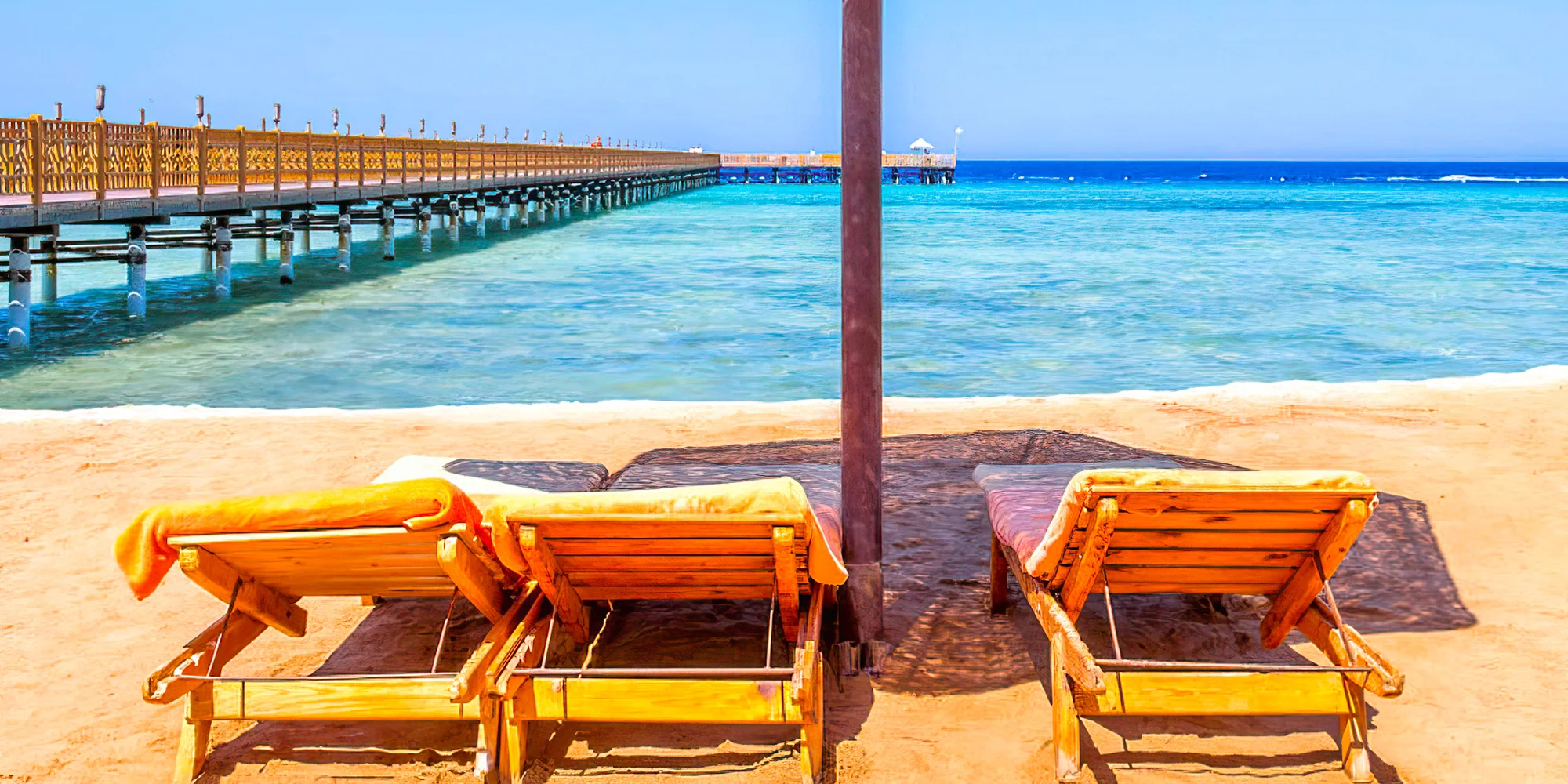 Egypt all inclusive: hotel The Grand Makadi****+ v letovisku Makadi Bay přímo u pláže