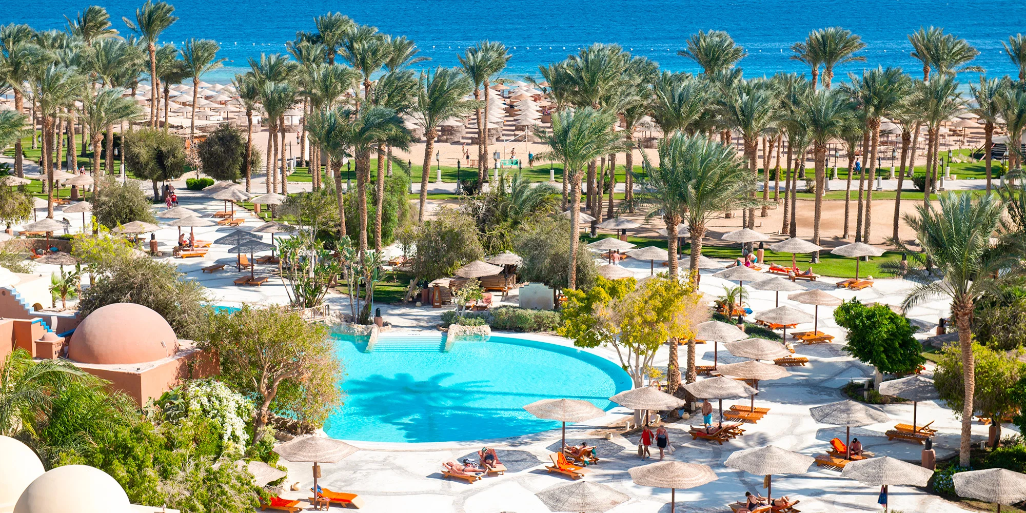 Egypt all inclusive: hotel The Grand Makadi****+ v letovisku Makadi Bay přímo u pláže
