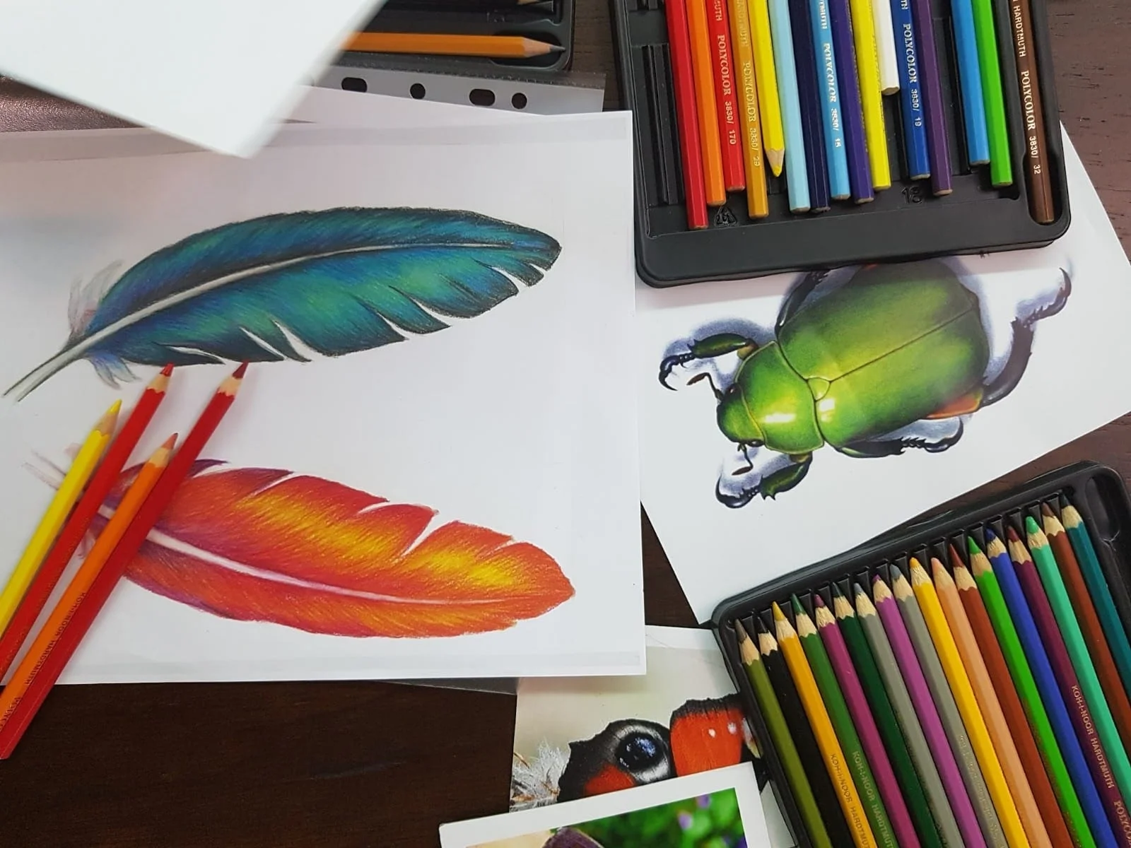 Víkendové kurzy malby, kresby a uměleckých technik: akvarel, akryl, pastely, pastelky či sketching