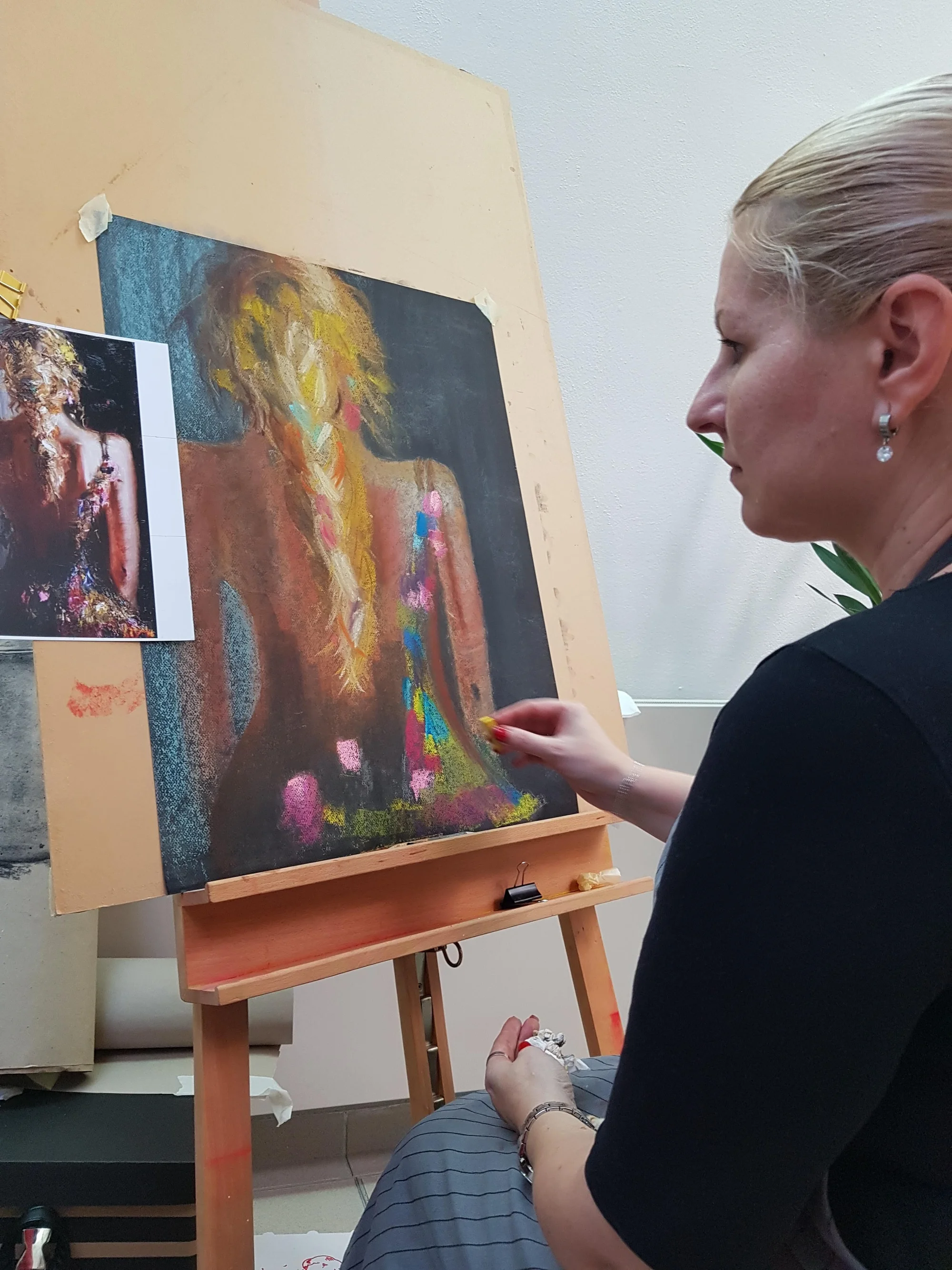 Víkendové kurzy malby, kresby a uměleckých technik: akvarel, akryl, pastely, pastelky či sketching
