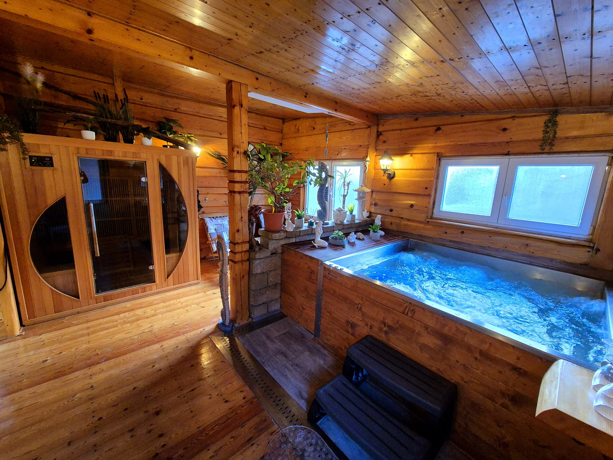 Relax i romantika na ranči Bučiska: 2–4 hodiny v privátním wellness i masáž a občerstvení