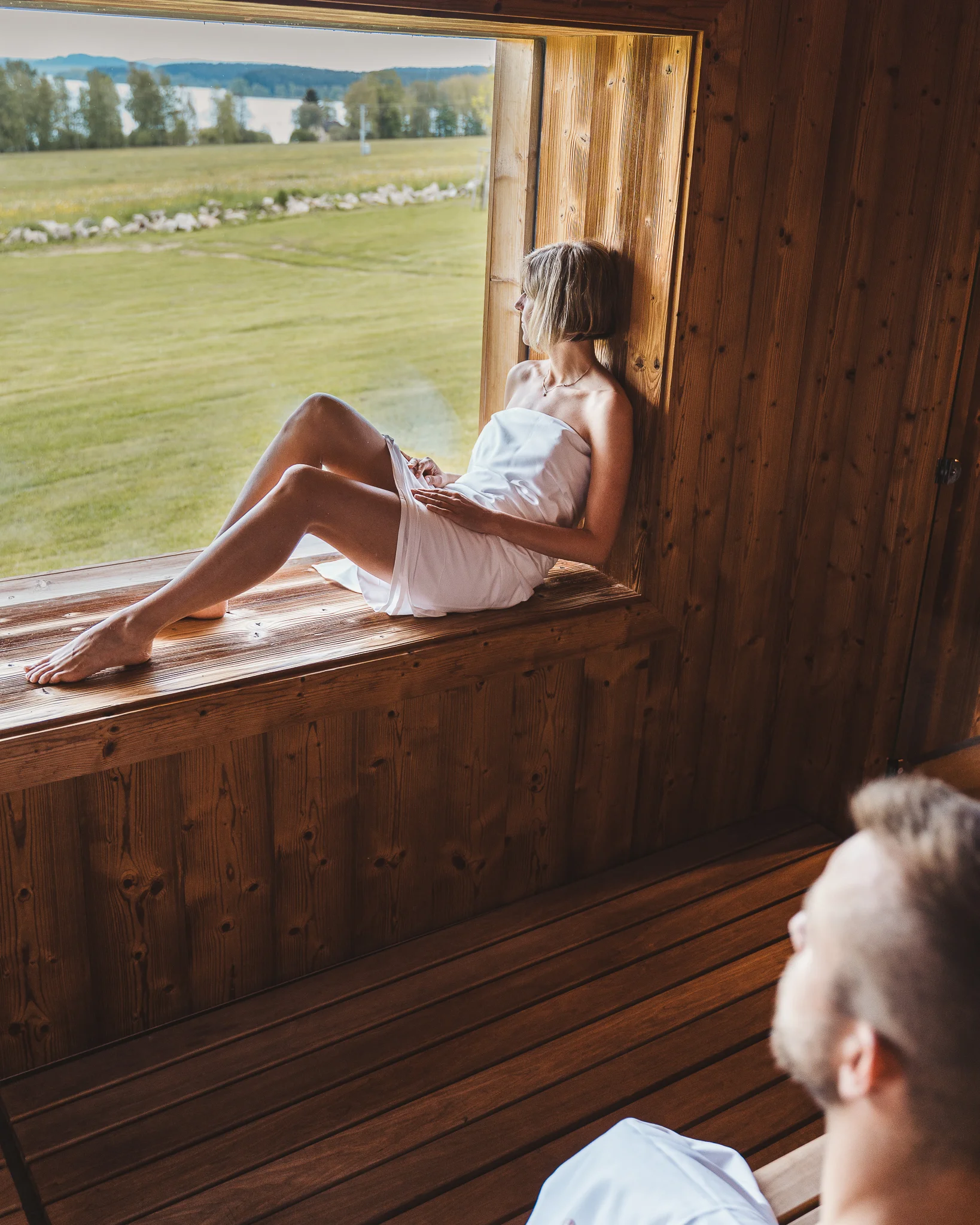 120 min. relaxu v privátní panoramatické finské sauně až pro 6 osob