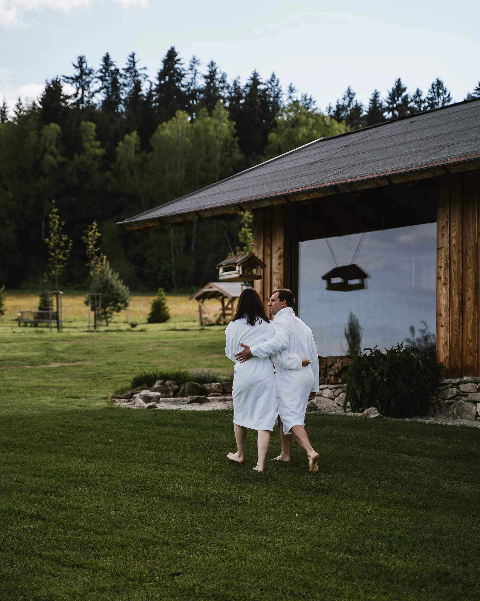120 min. relaxu v privátní panoramatické finské sauně až pro 6 osob