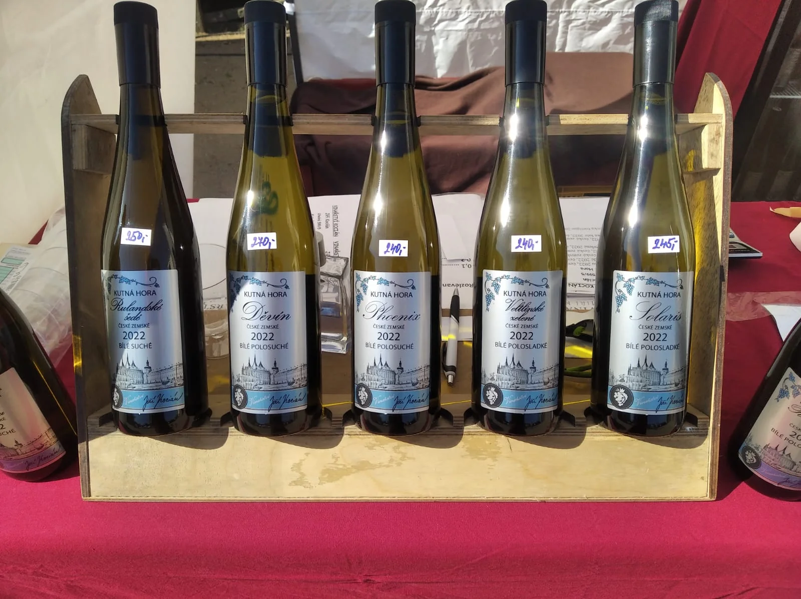 Řízená degustace vín ve Vinařství Kocián: objevte jedinečné chutě Kutné Hory