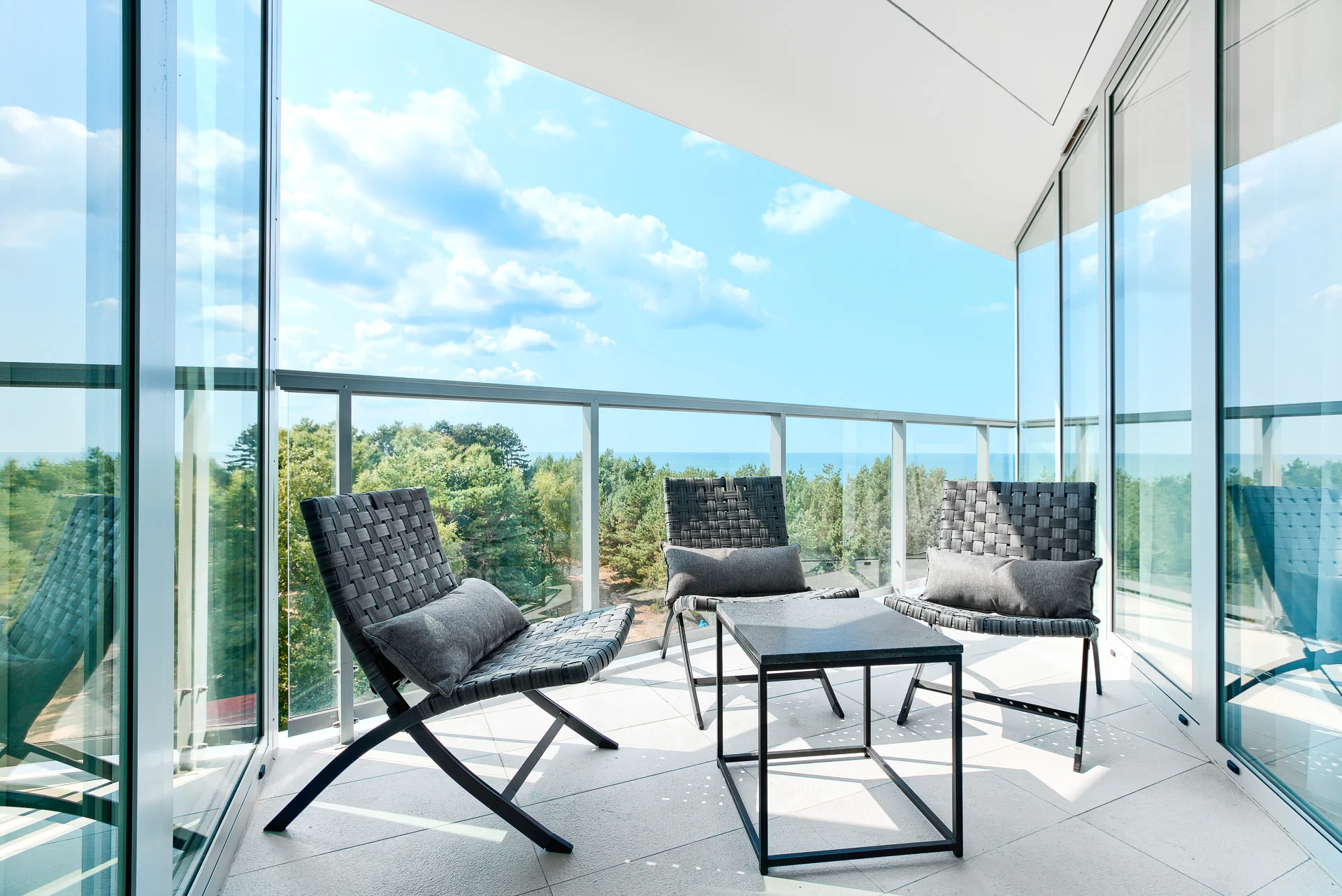 5* luxus u Baltu: moderní apartmány přímo u moře, varianta se snídaní i pobyt pro dvě děti zdarma