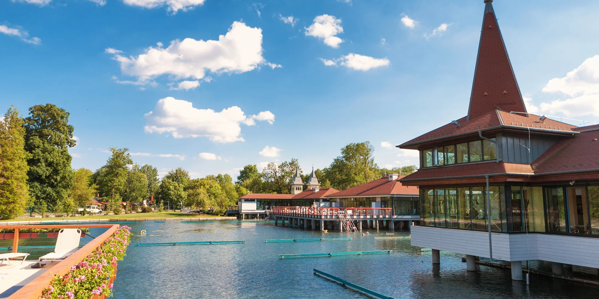 Pobyt v maďarském Hévízu kousek od břehu Balatonu: polopenze a neomezený wellness, 2 děti zdarma