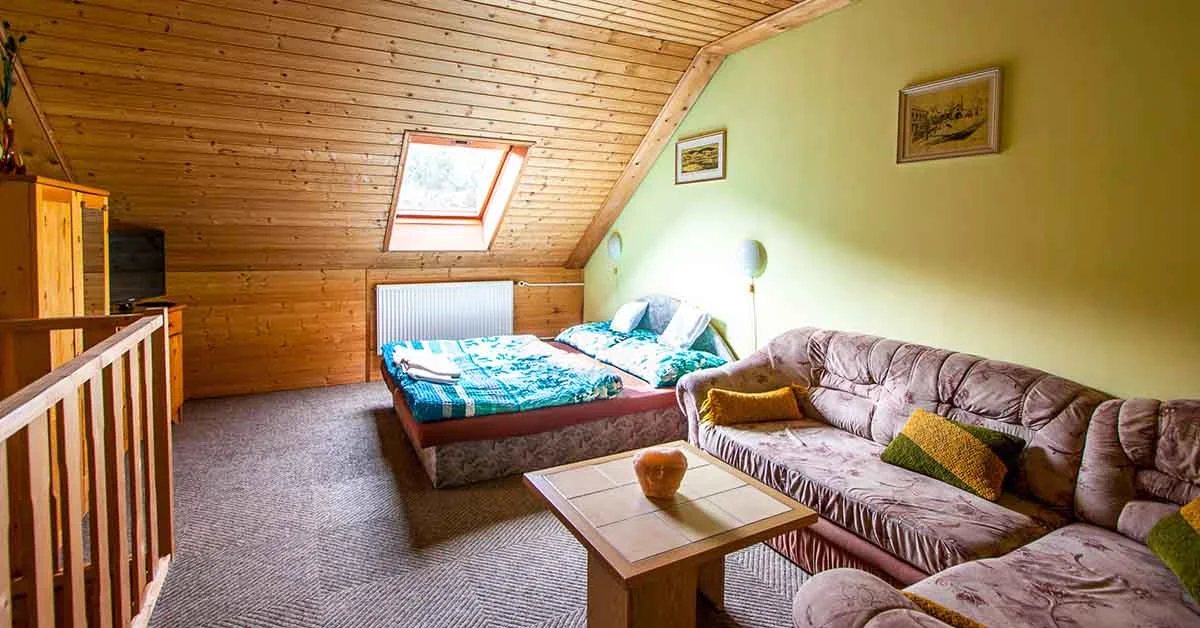 Jizerské hory: vybavené apartmány až pro 6 osob i bazén se slanou vodou