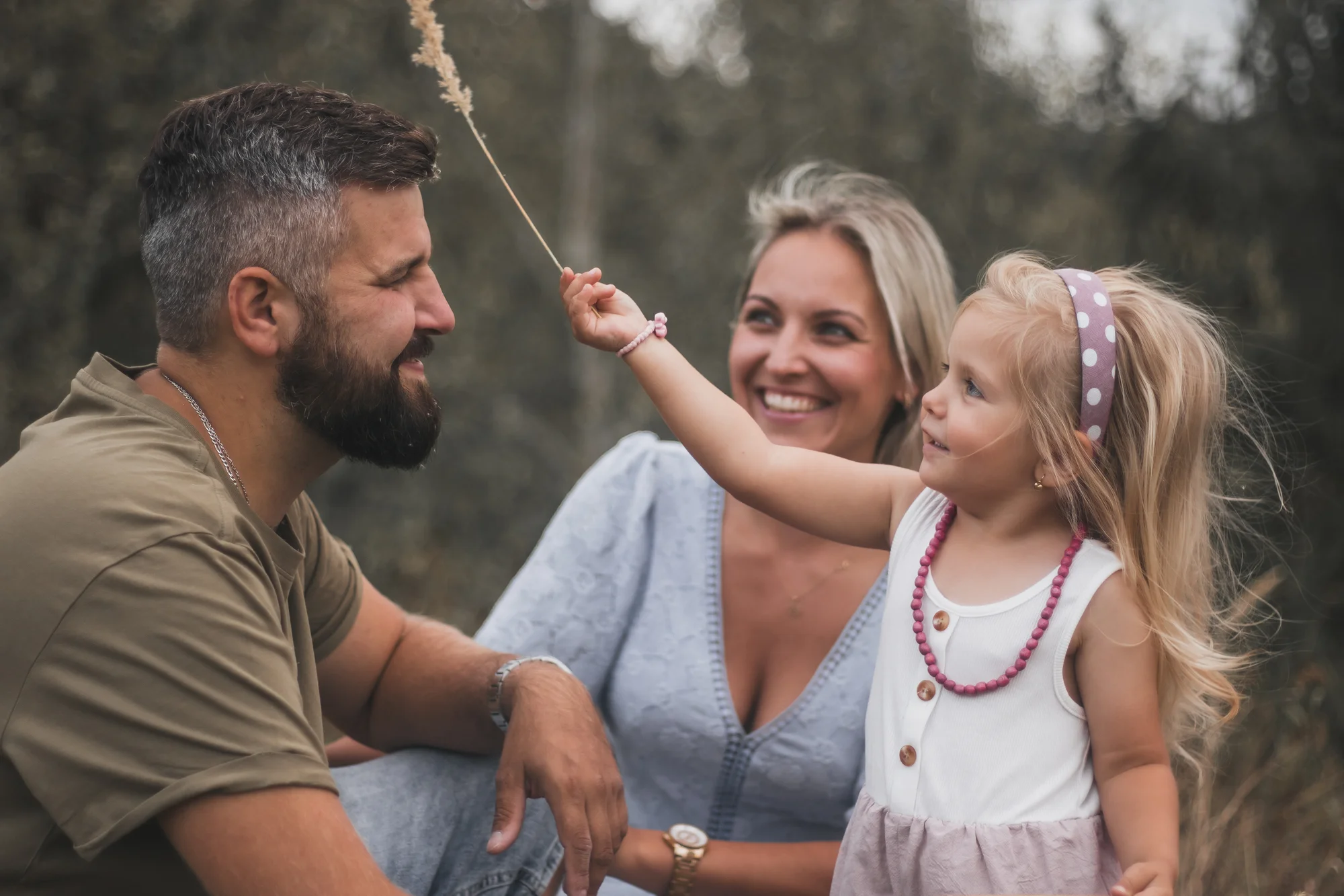 Venkovní rodinné nebo párové focení: 4–15 upravených fotek