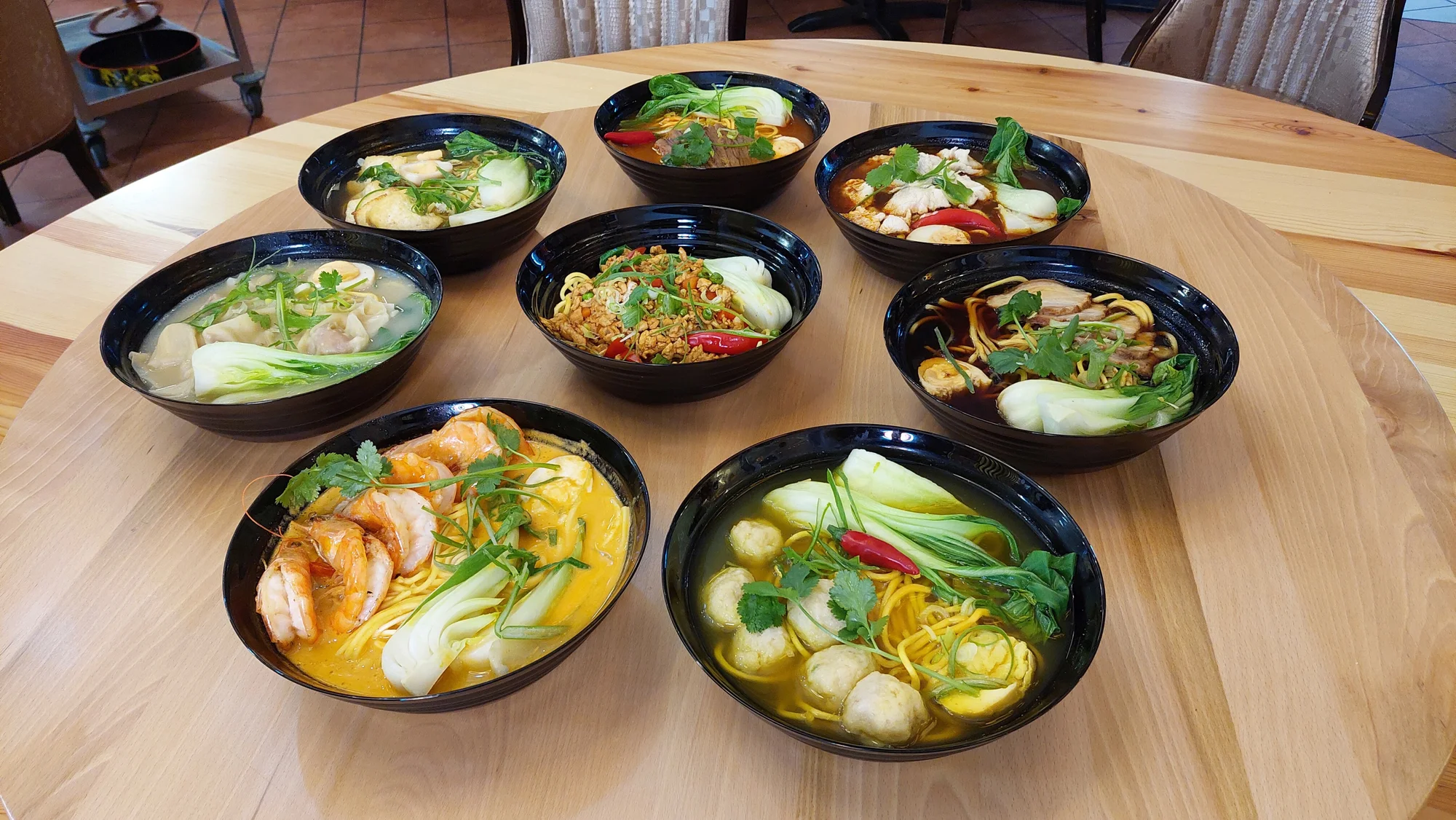 Ramen dle výběru pro jednoho či dva: s tofu, kuřecím i hovězím či mořskými plody