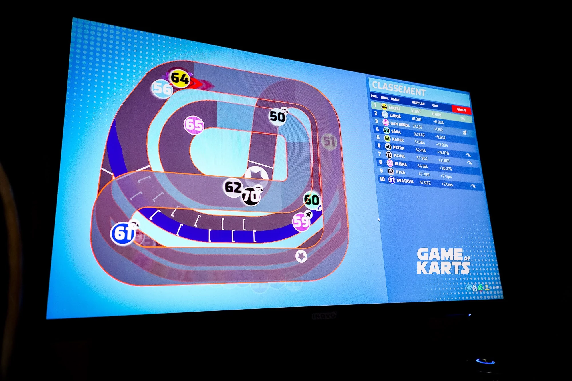 Game of Karts: závod plný akce, volant jako ve formuli a soupeř v zaměřovači