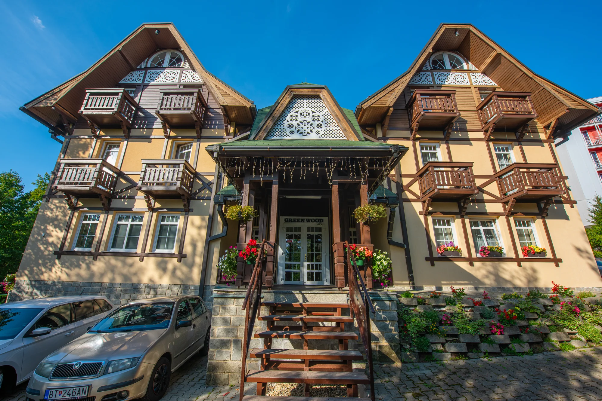 Pobyt kousek od lázní Nový Smokovec s polopenzí a saunou