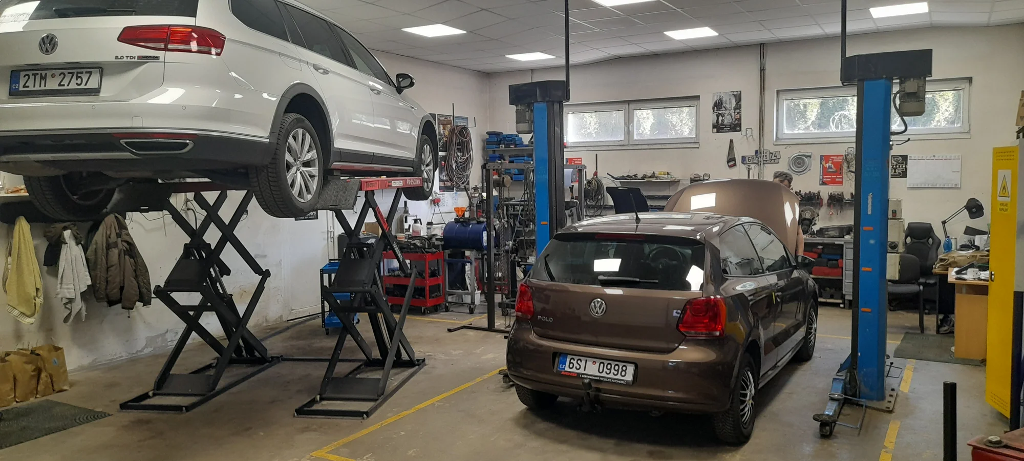 Servisní prohlídka celého vozu ve Slezské Ostravě: kompletní kontrola za 30 min.