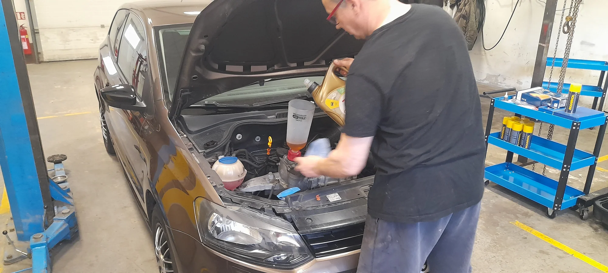 Servisní prohlídka celého vozu ve Slezské Ostravě: kompletní kontrola za 30 min.