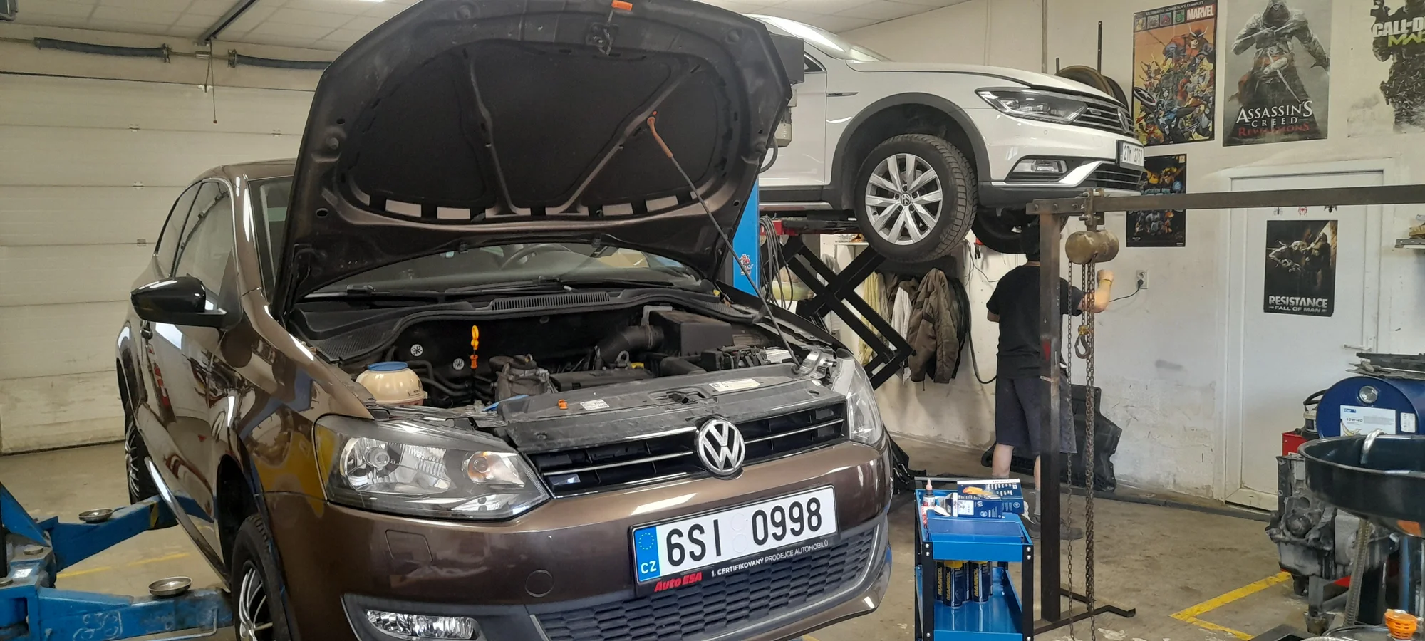 Servisní prohlídka celého vozu ve Slezské Ostravě: kompletní kontrola za 30 min.