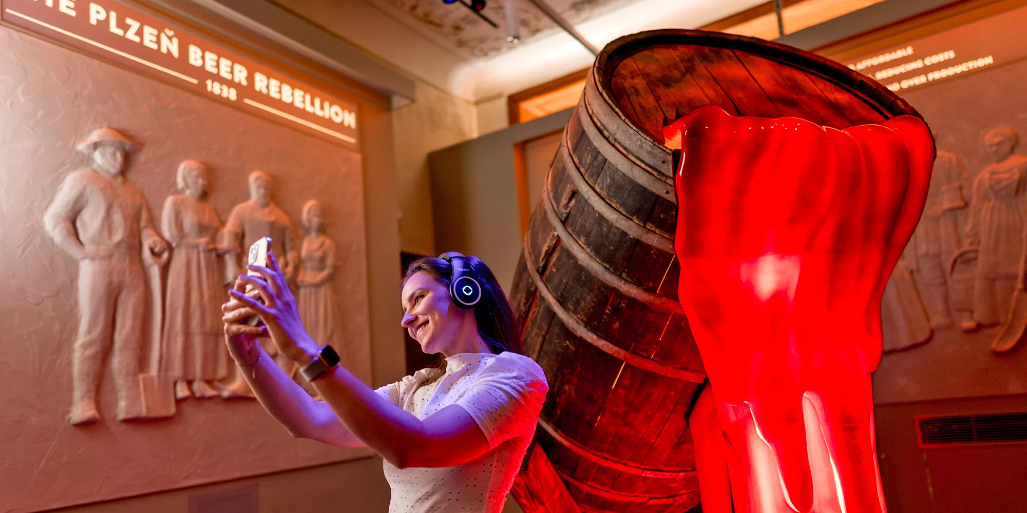 Zažijte příběh piva všemi smysly: interaktivní expozice Pilsner Urquell Experience v Praze