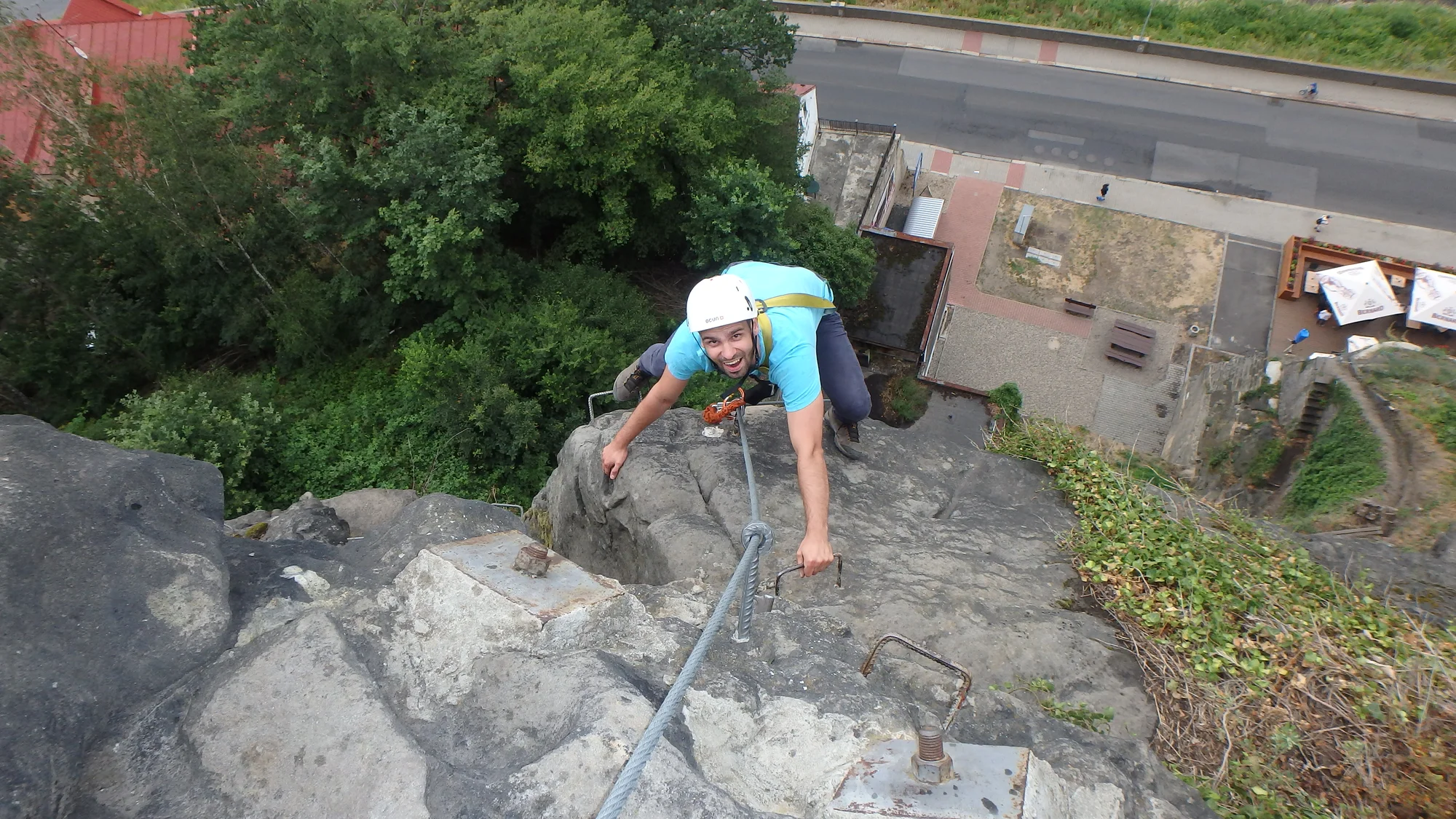Skupinová via ferrata v Děčíně či v Saském Švýcarsku pro 1 nebo 3 osoby