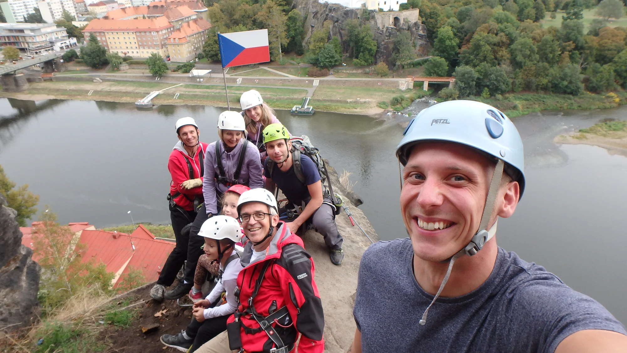 Skupinová via ferrata v Děčíně či v Saském Švýcarsku pro 1 nebo 3 osoby