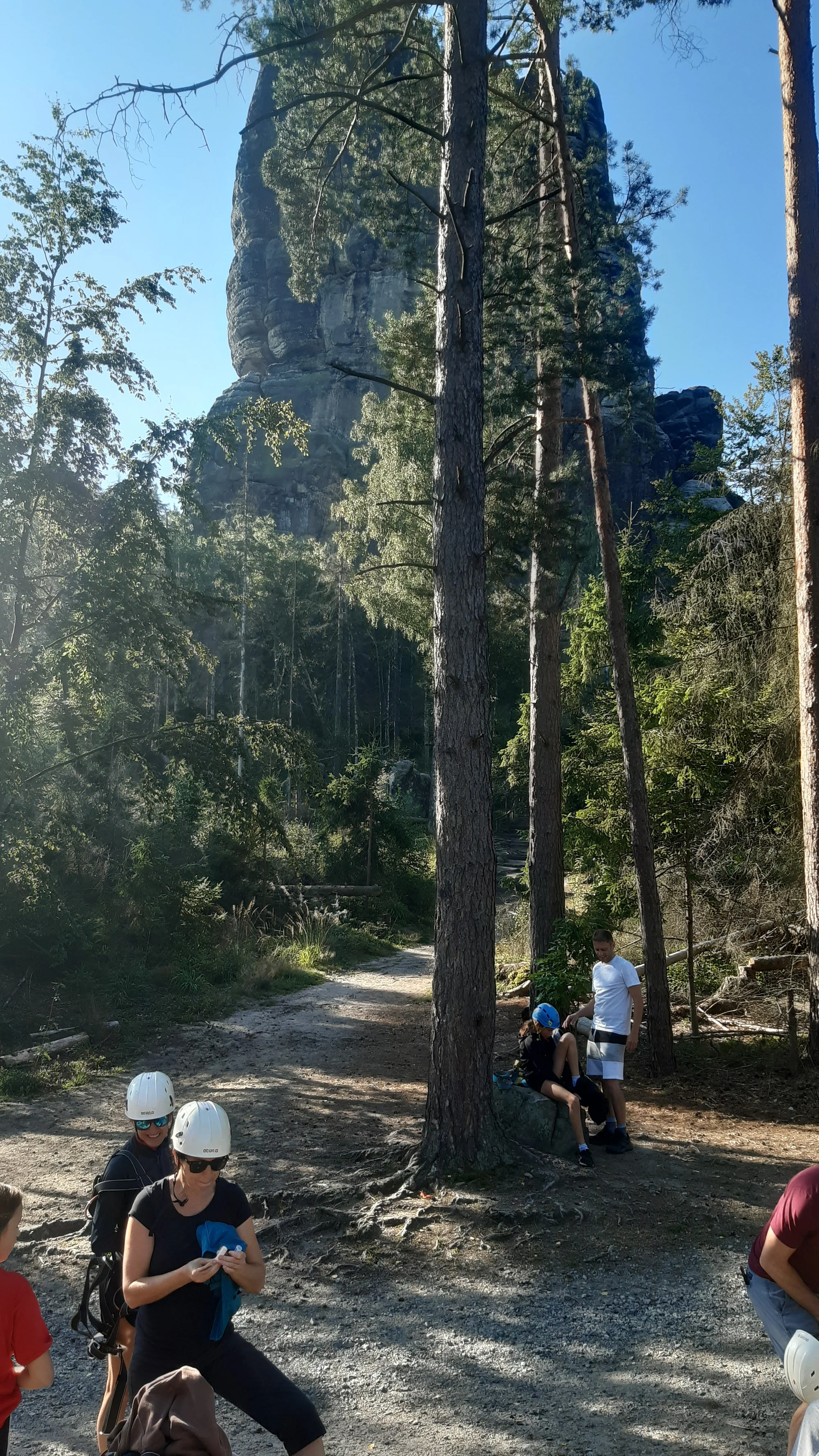 Skupinová via ferrata v Děčíně či v Saském Švýcarsku pro 1 nebo 3 osoby