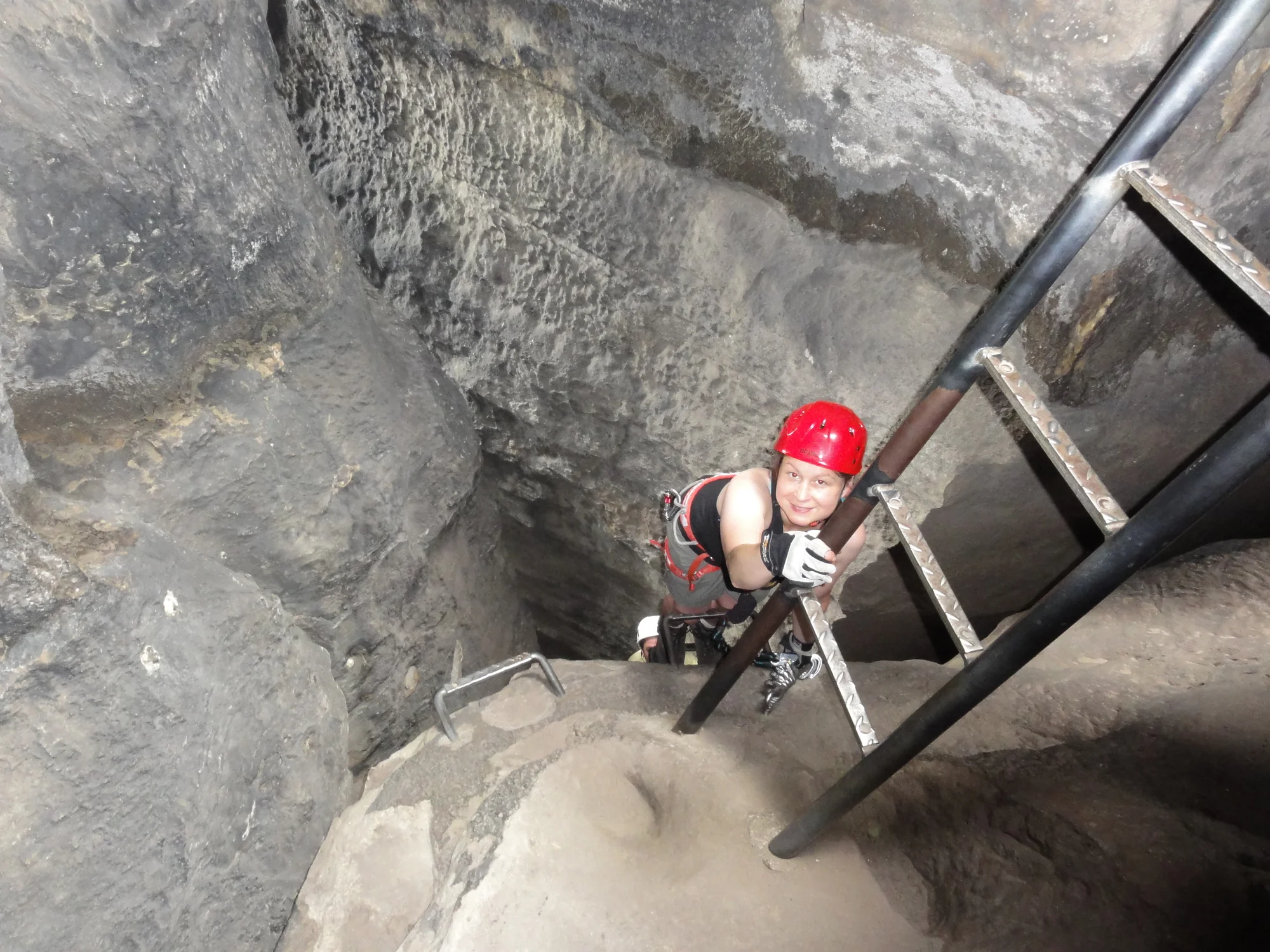 Skupinová via ferrata v Děčíně či v Saském Švýcarsku pro 1 nebo 3 osoby