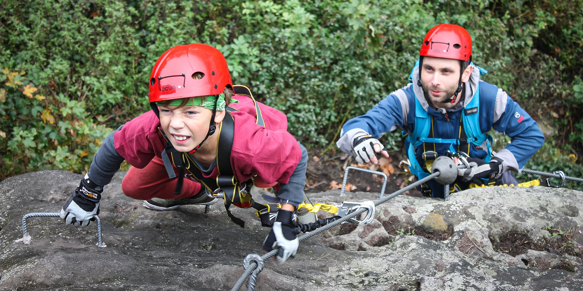 Skupinová via ferrata v Děčíně či v Saském Švýcarsku